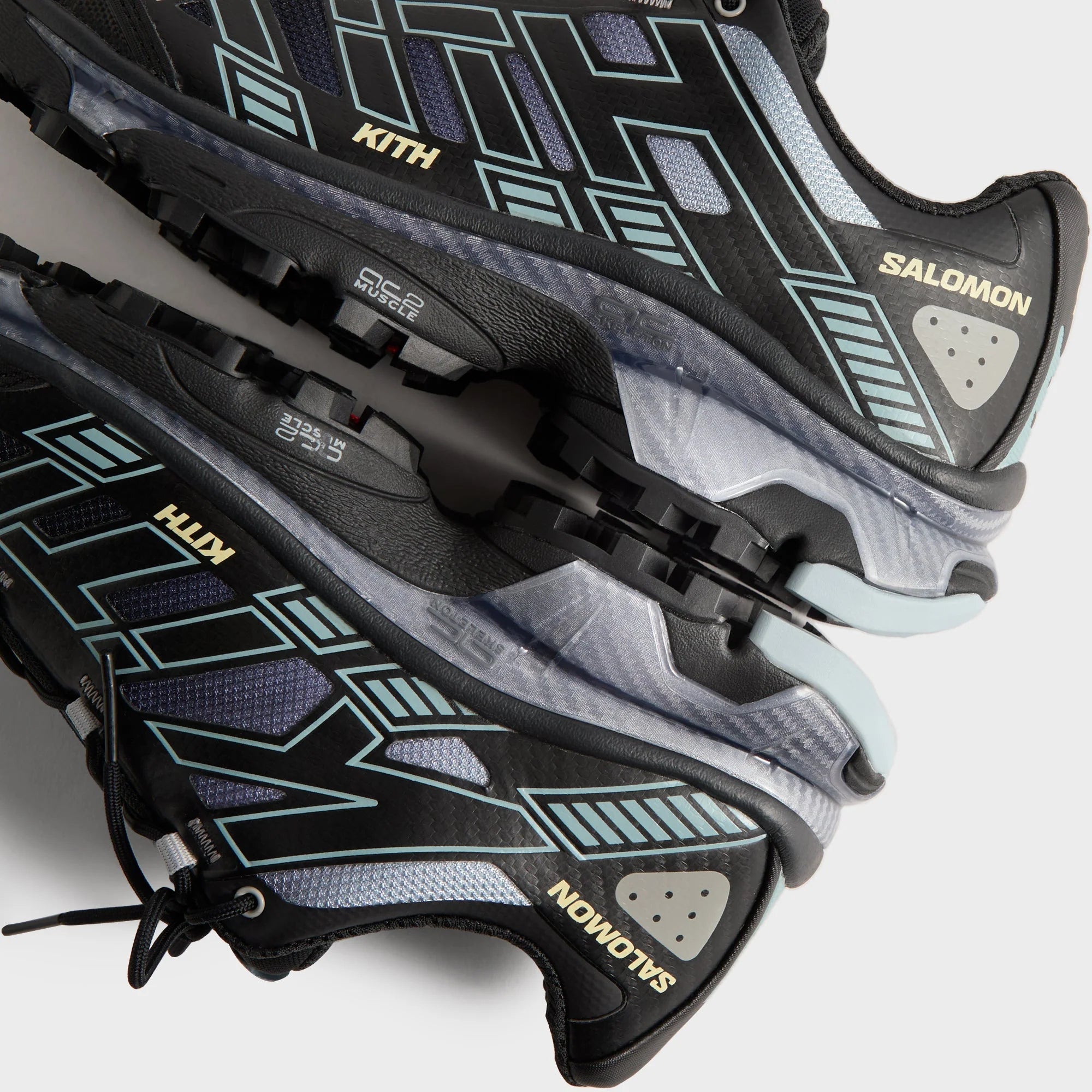 Kith for Salomon XT-4K - Black / Alloy / Blue Fog