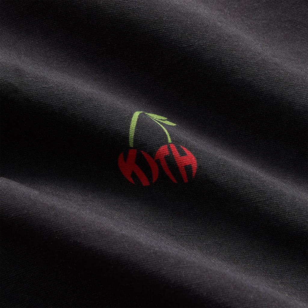 Kith Printed Cherry Cupro Linen Active Short - Black