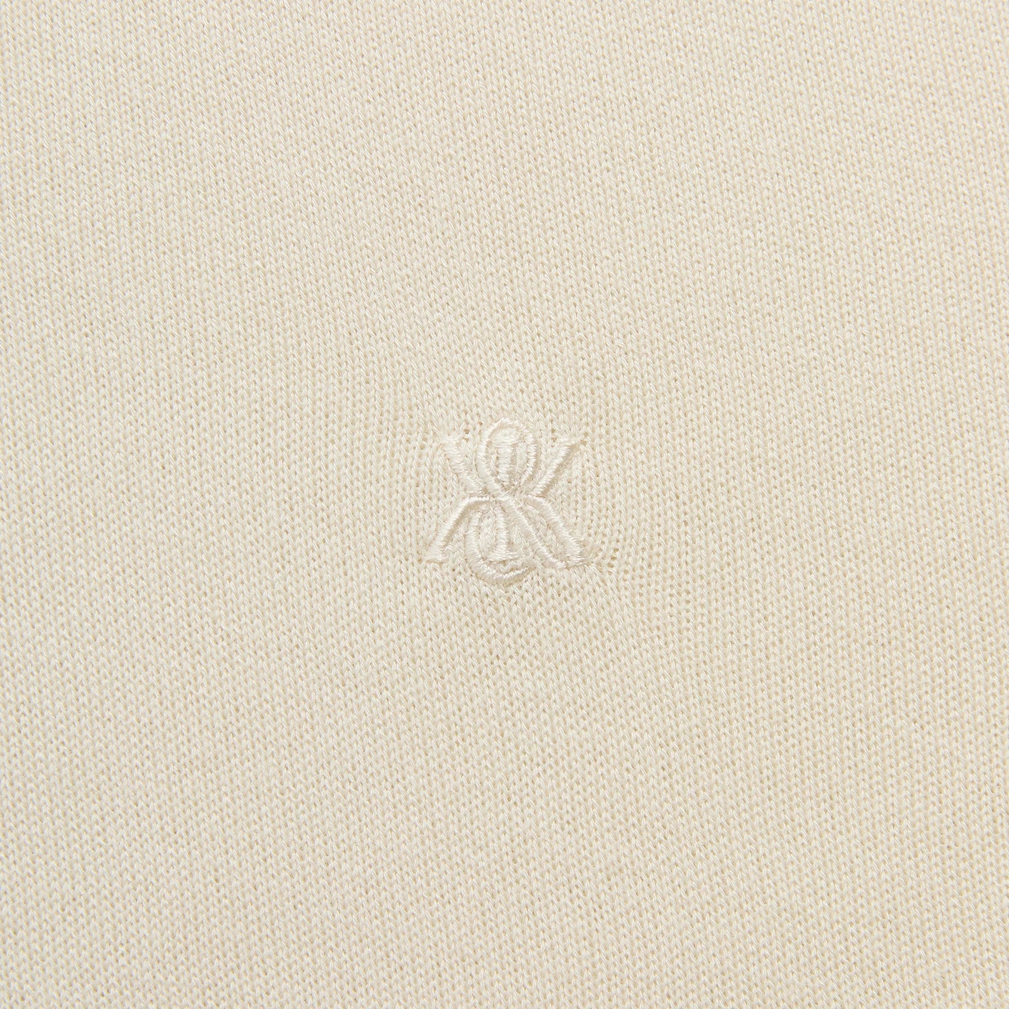 Kith Super Fine Viscose Knit Baldwin Polo - Sandrift