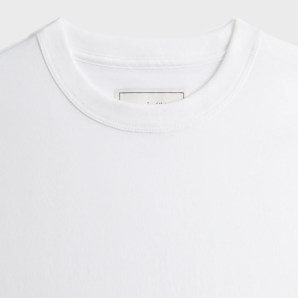 &Kin Pima Jersey Alex Boxy Tee - White