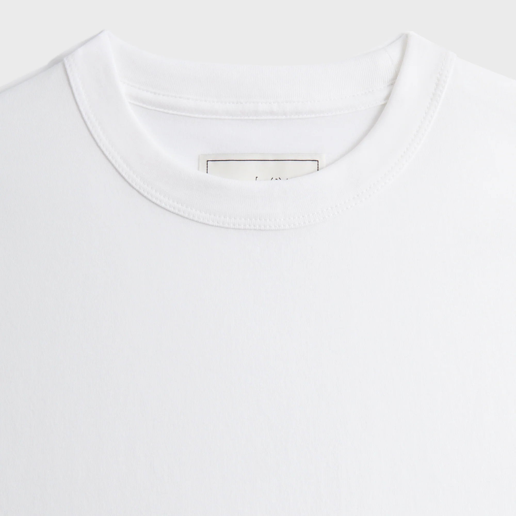 &Kin Pima Jersey Alex Boxy Tee - White