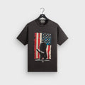 Kith Records for Johnny Cash American Flag Vintage Tee - Black
