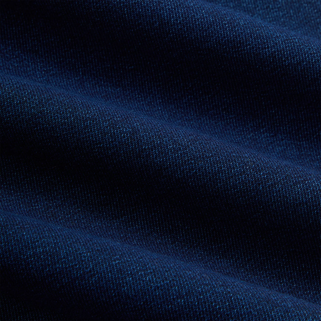 Kith Indigo Loopback Terry Dorian Jacket - Dark Indigo