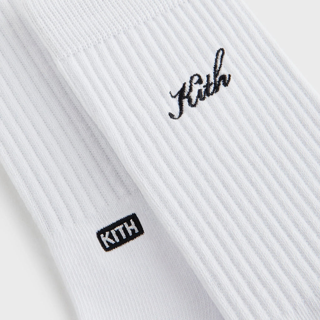 Kith 3-Pack Script Cotton Crew Socks - Multi
