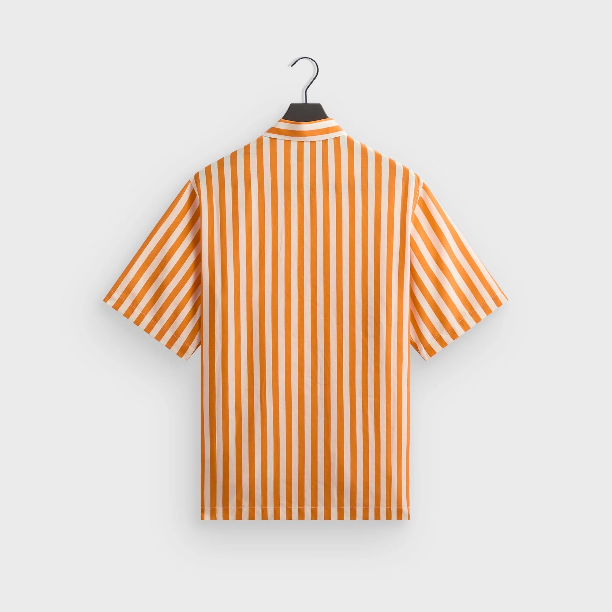 Kith Striped Thompson Camp Collar Shirt - Tiger