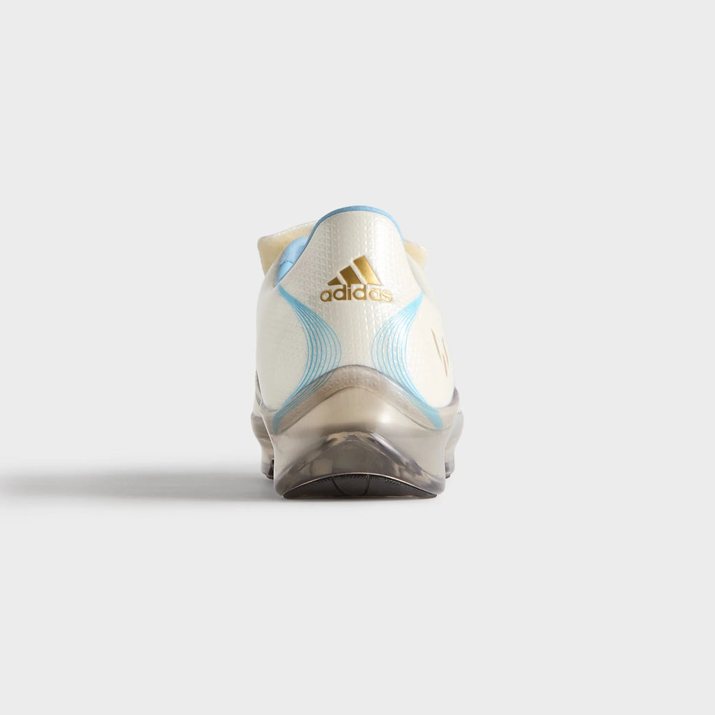 Kith & Messi for adidas Football F50 Inframe - Off White / Clear Blue / Metallic Gold
