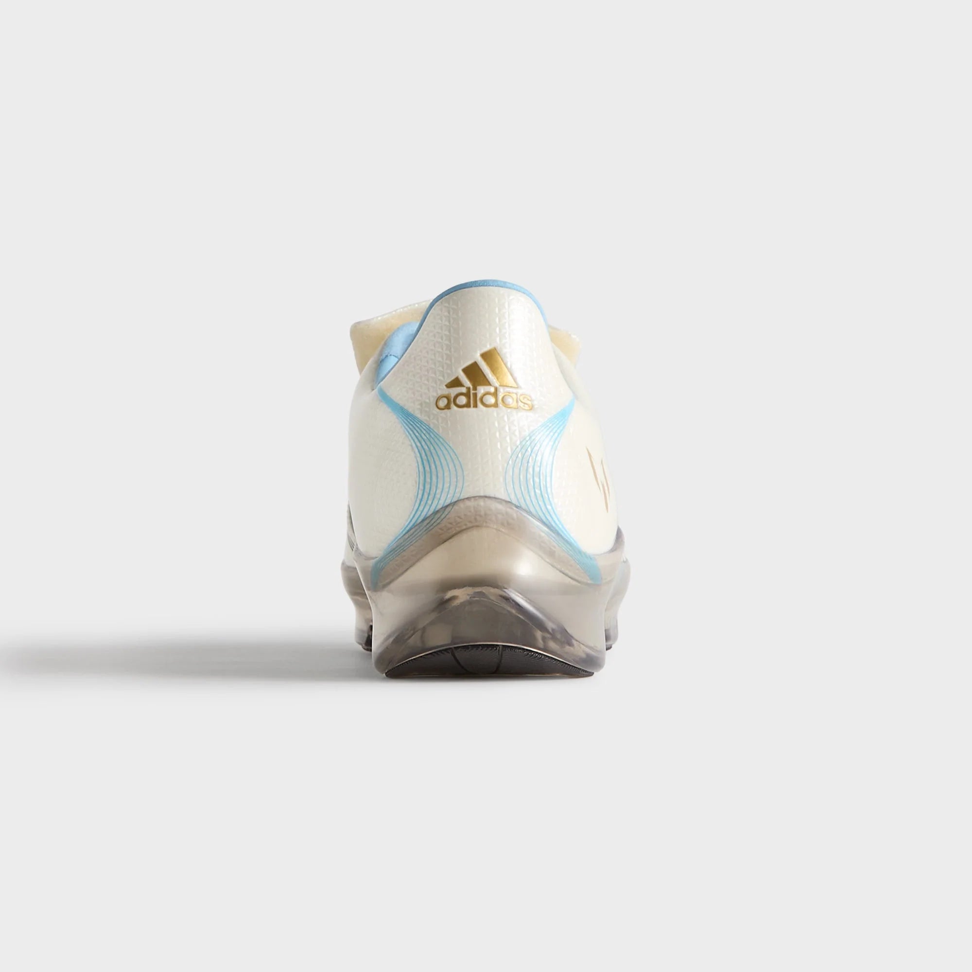 Kith & Messi for adidas Football F50 Inframe - Off White / Clear Blue / Metallic Gold