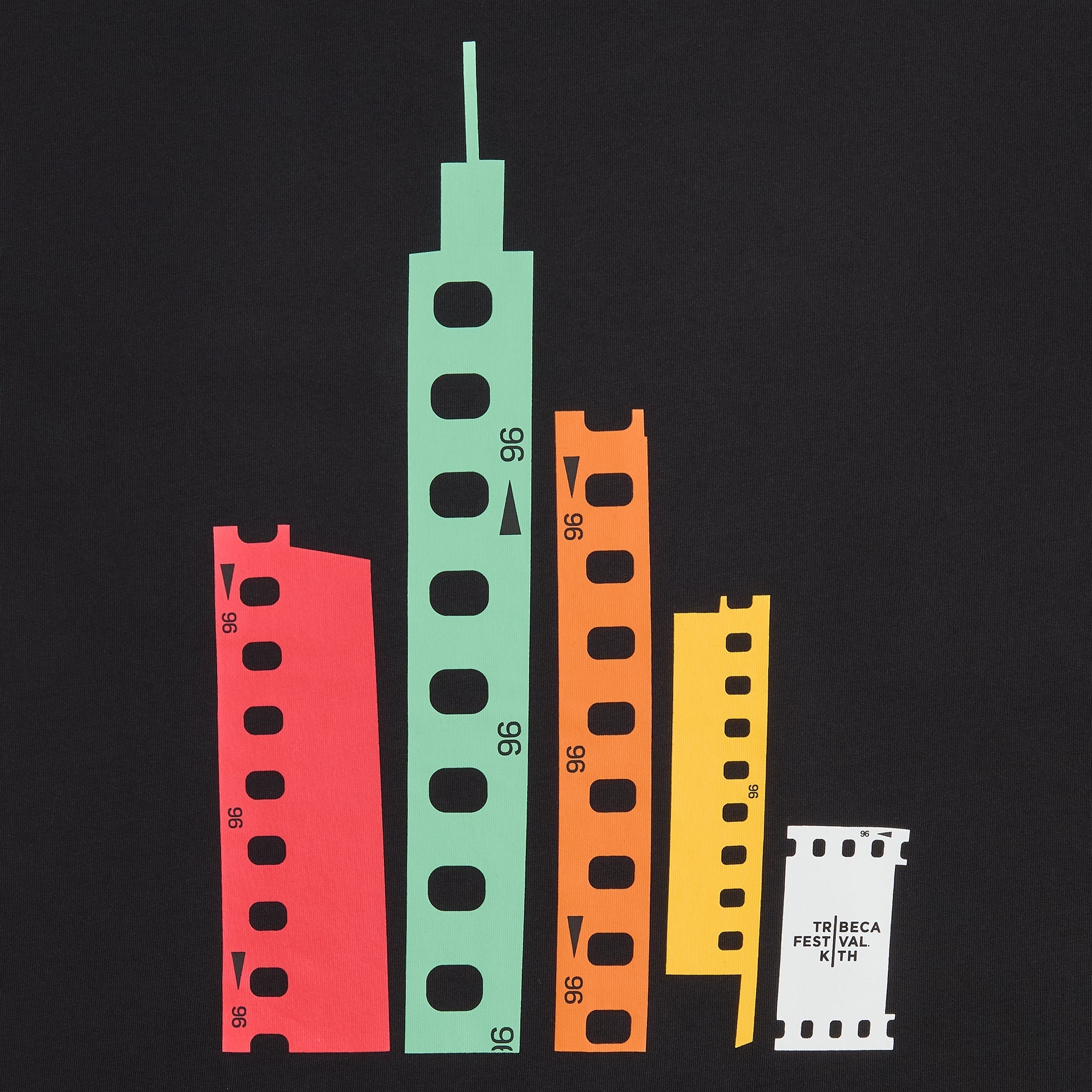 Kith for Tribeca Festival Buildings Standard Tee - Black