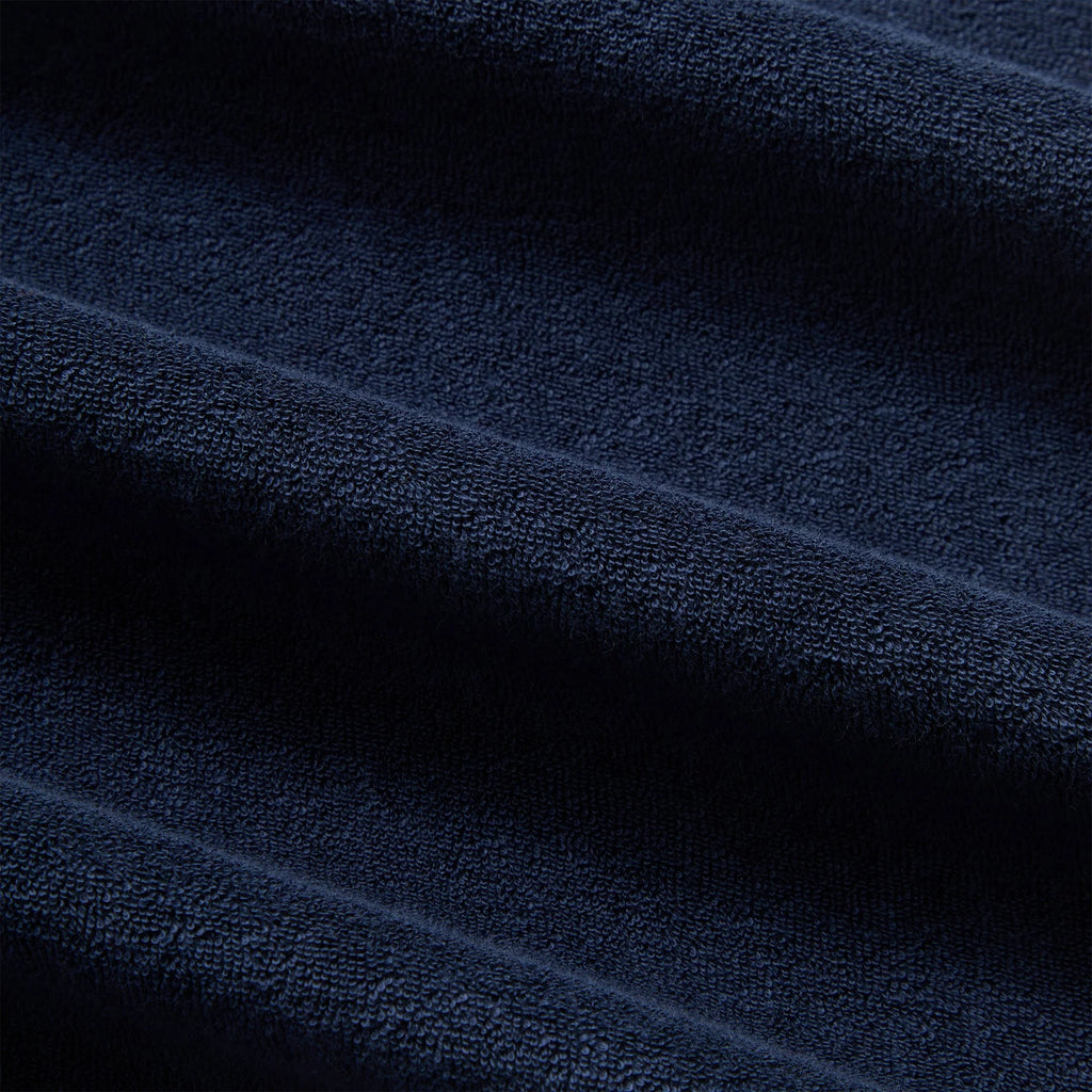 Kith Textured Towel Terry Heathrow Polo - Nocturnal