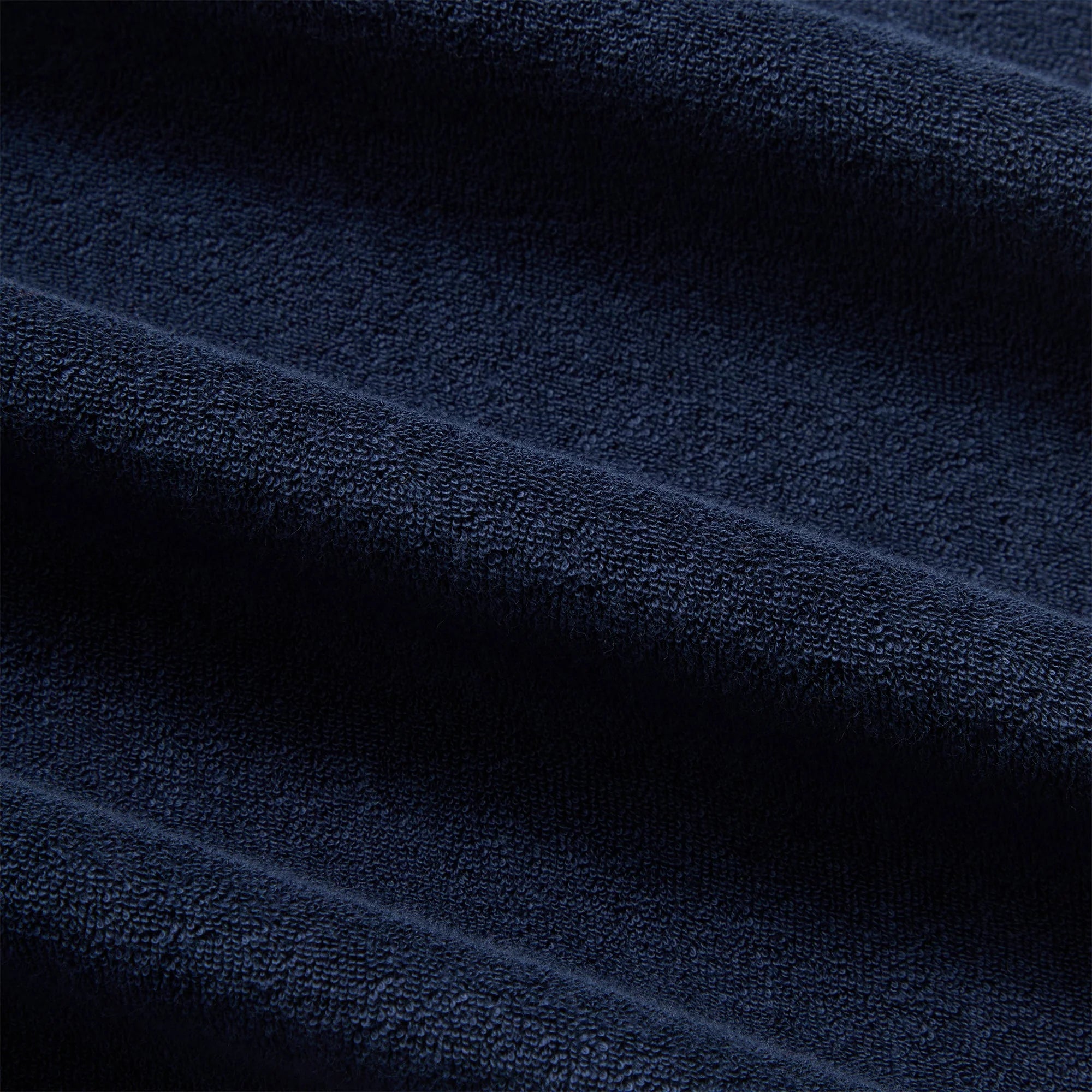 Kith Textured Towel Terry Heathrow Polo - Nocturnal
