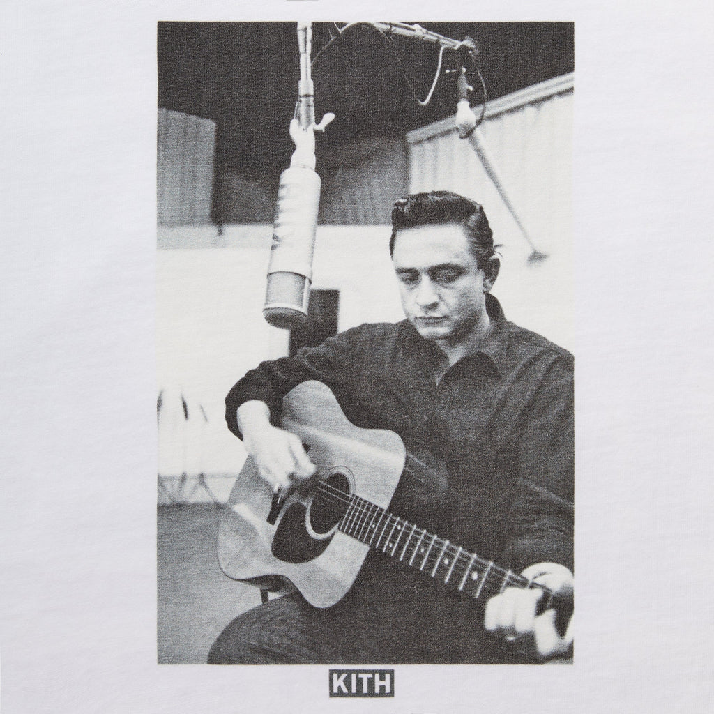 Kith Records for Johnny Cash Folsom Prison Vintage Tee - White