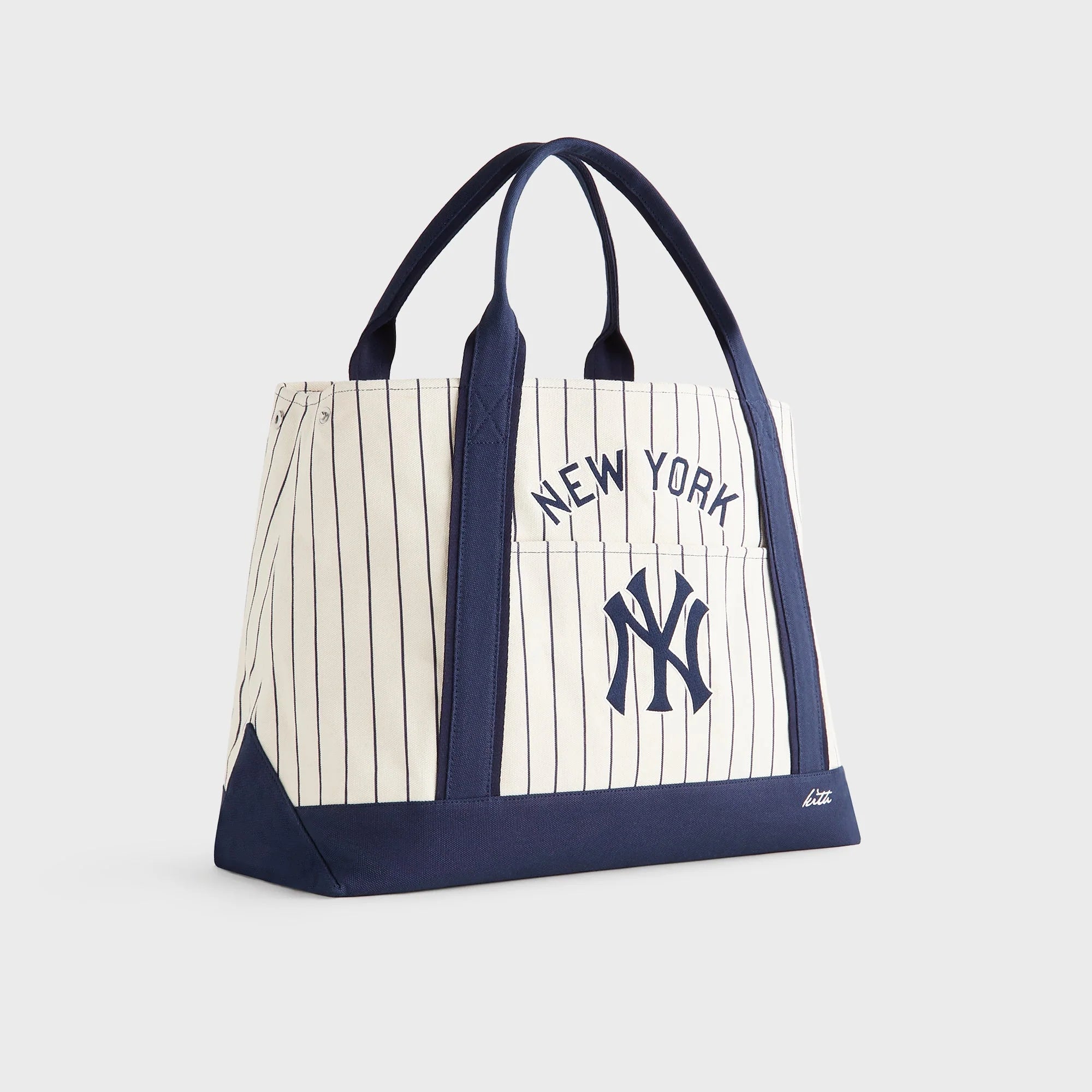 Kith for the New York Yankees Pinstripe Tote Bag - Sandrift