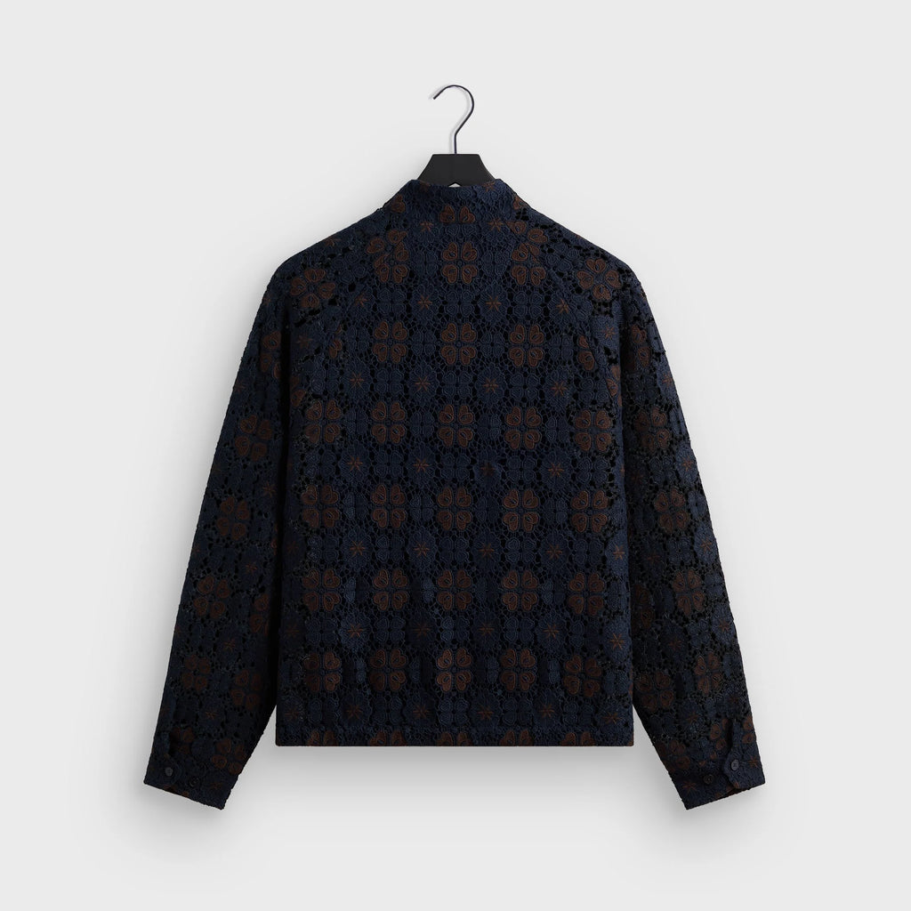 &Kin Retro Floral Lace Eddy Jacket - Cosmos