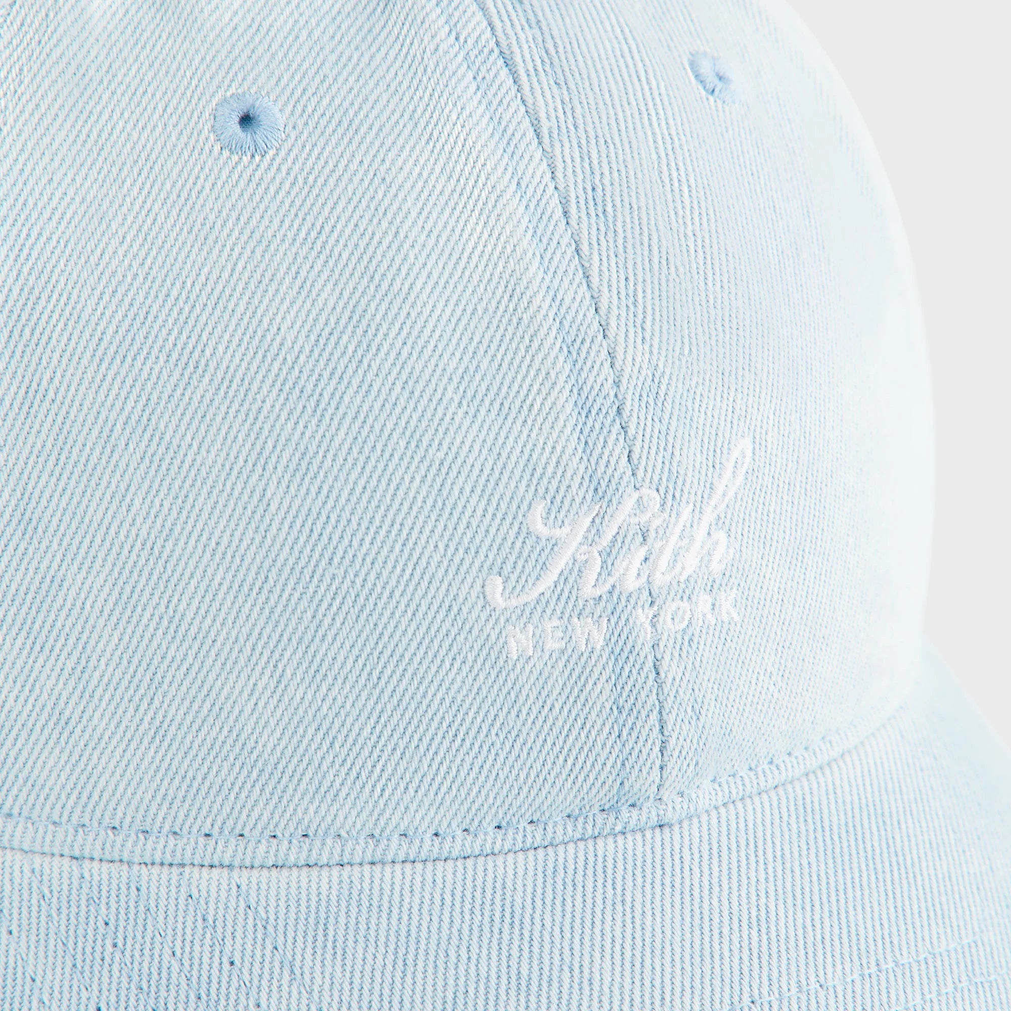Kith Light Indigo Denim Classic Cap - Light Indigo