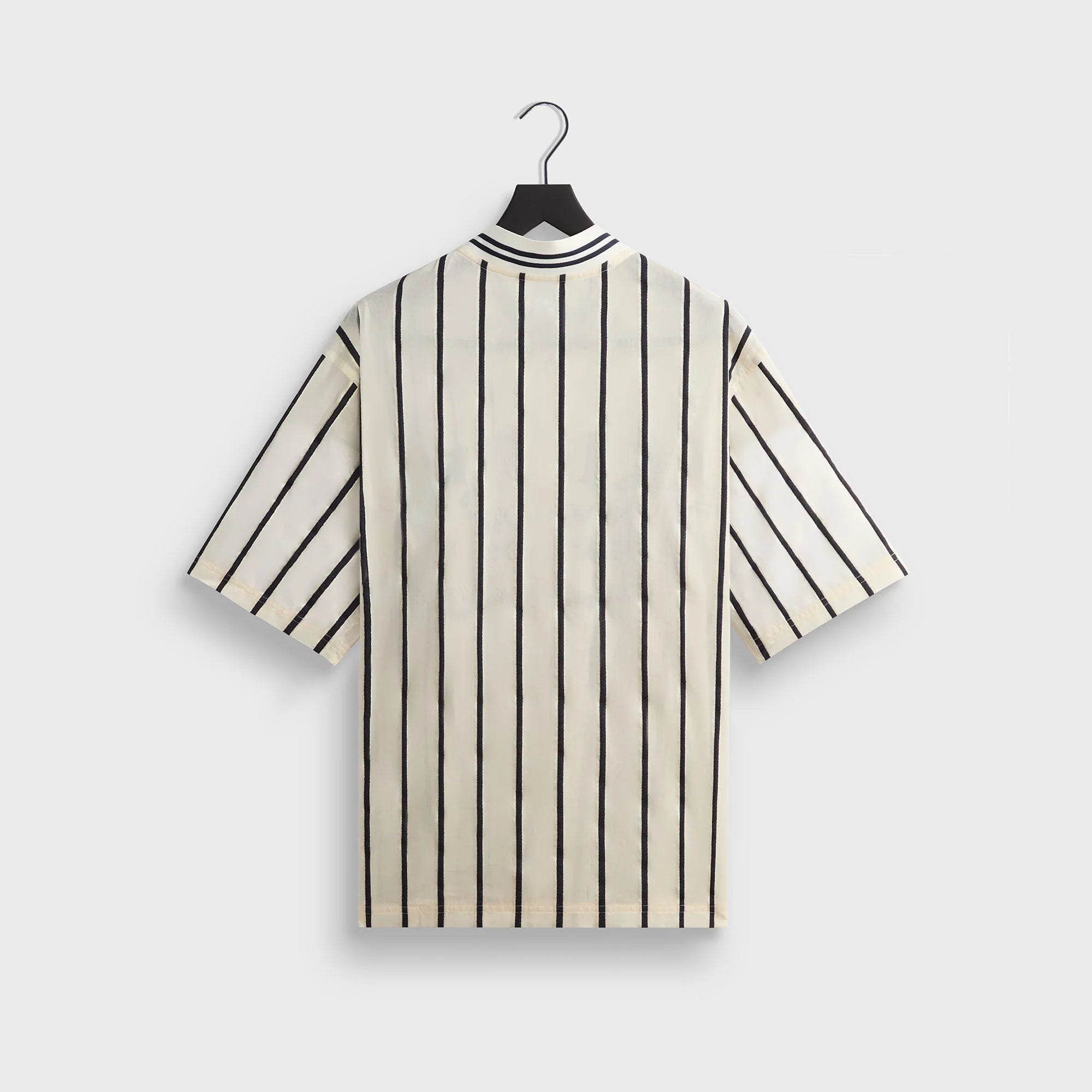 Kith Silk Linen Chenille Stripe Pacey Shirt - Sandrift