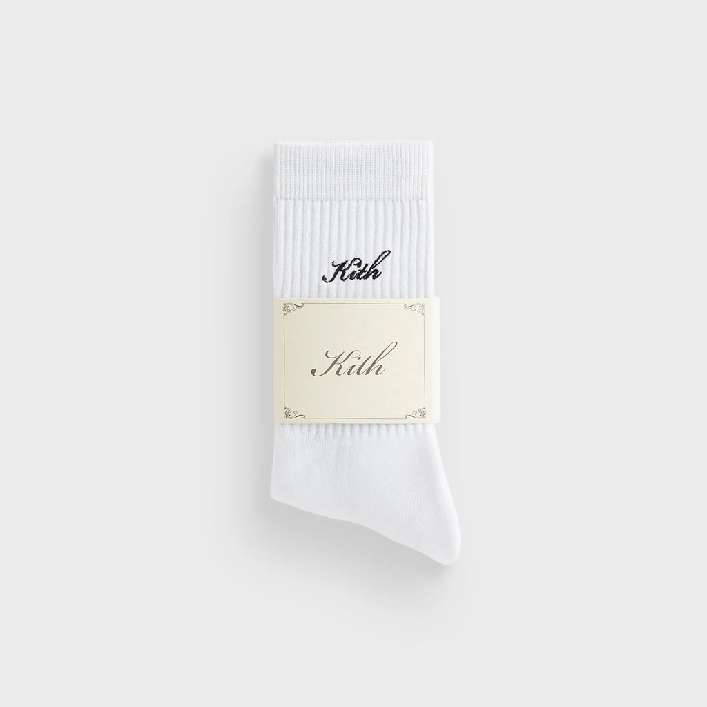 Kith 3-Pack Script Cotton Crew Socks - Multi