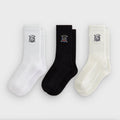 Kith 3-Pack Just Us Cotton Crew Socks - Multi