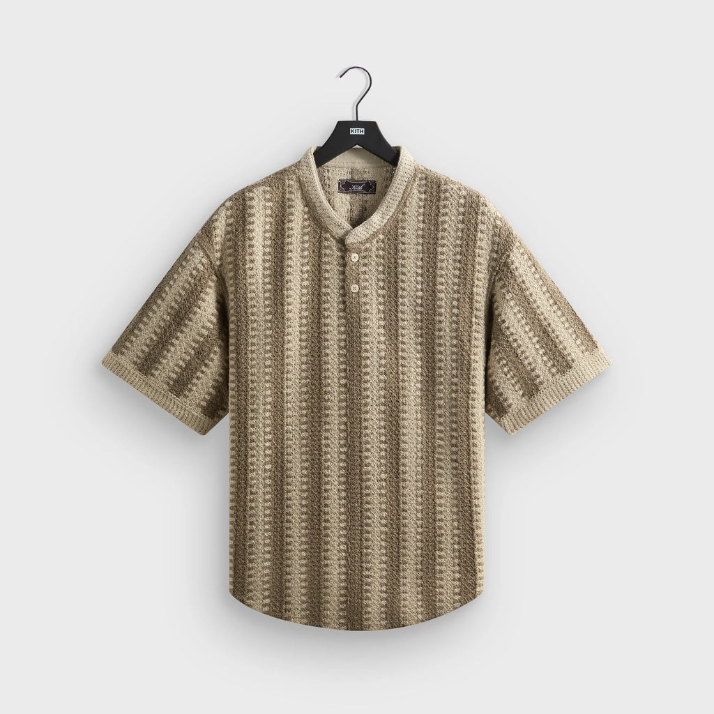 Kith Geo Crochet Warner Pullover - Veil