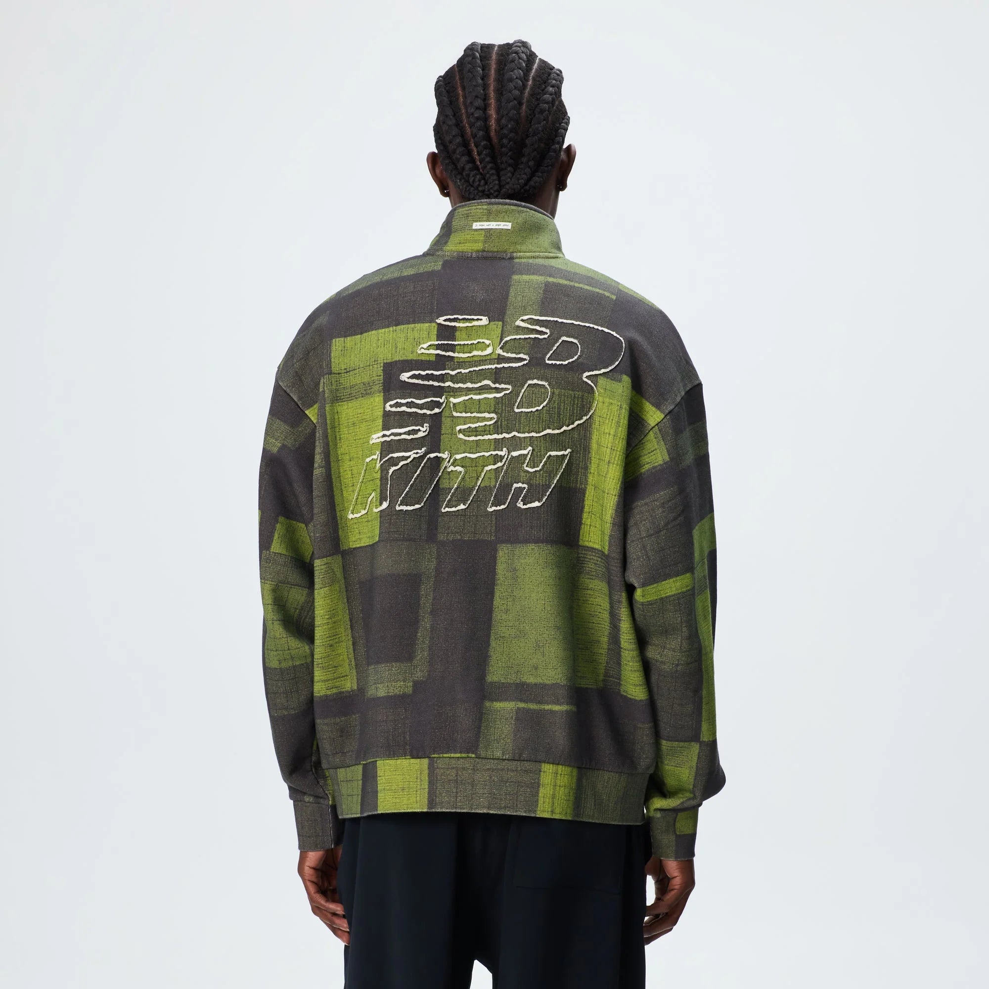 Kith & New Balance Woodblock Nelson Quarter Zip - Calliste