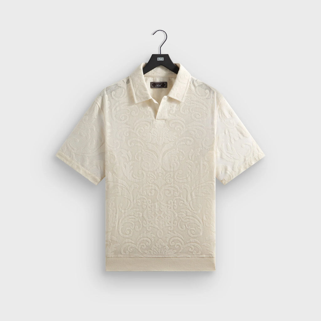Kith Knit Lace Leo Polo - Sandrift