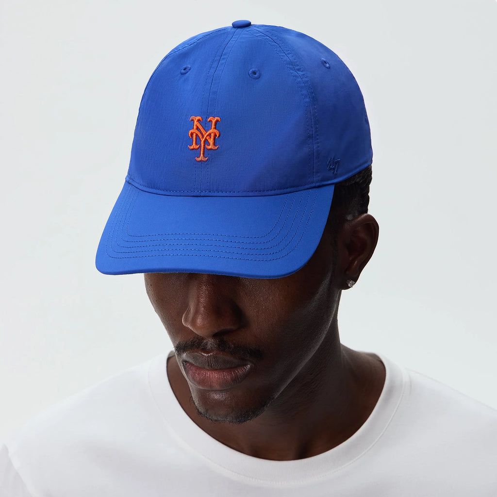 Kith & '47 for the New York Mets Nylon Mini Logo Aaron Classic Cap - Lake