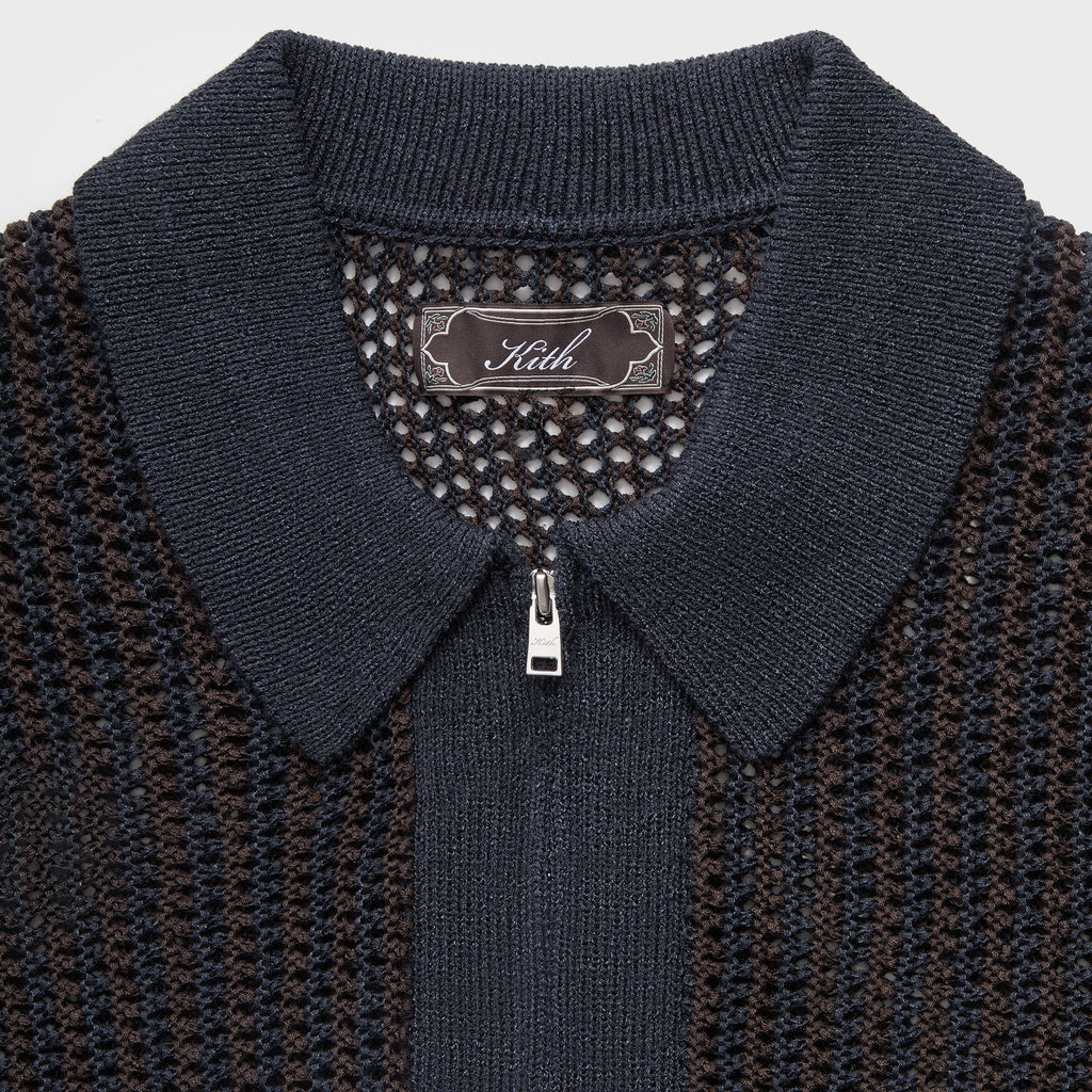 Kith Knit Nash Polo - Cosmos