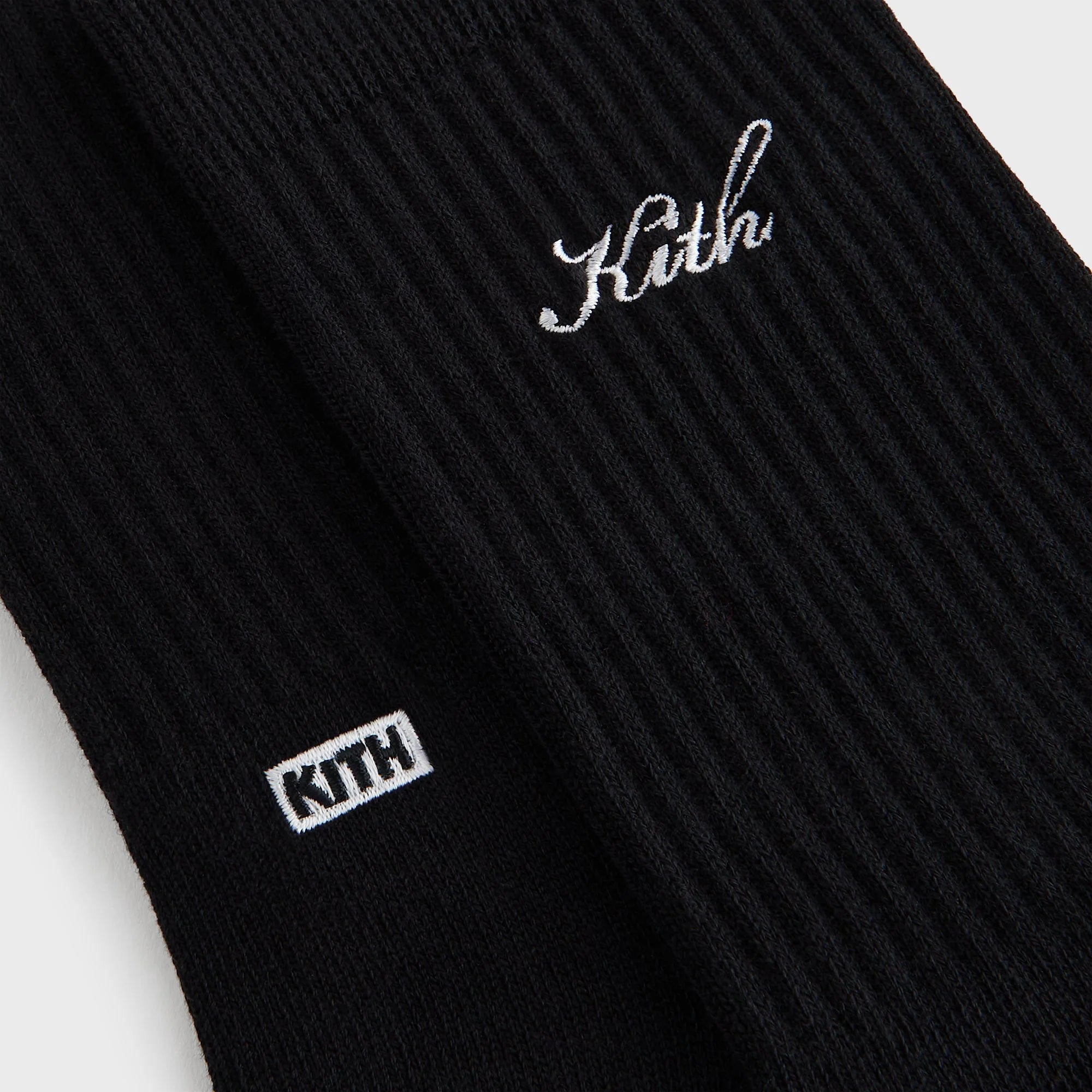 Kith 3-Pack Script Cotton Crew Socks - Multi