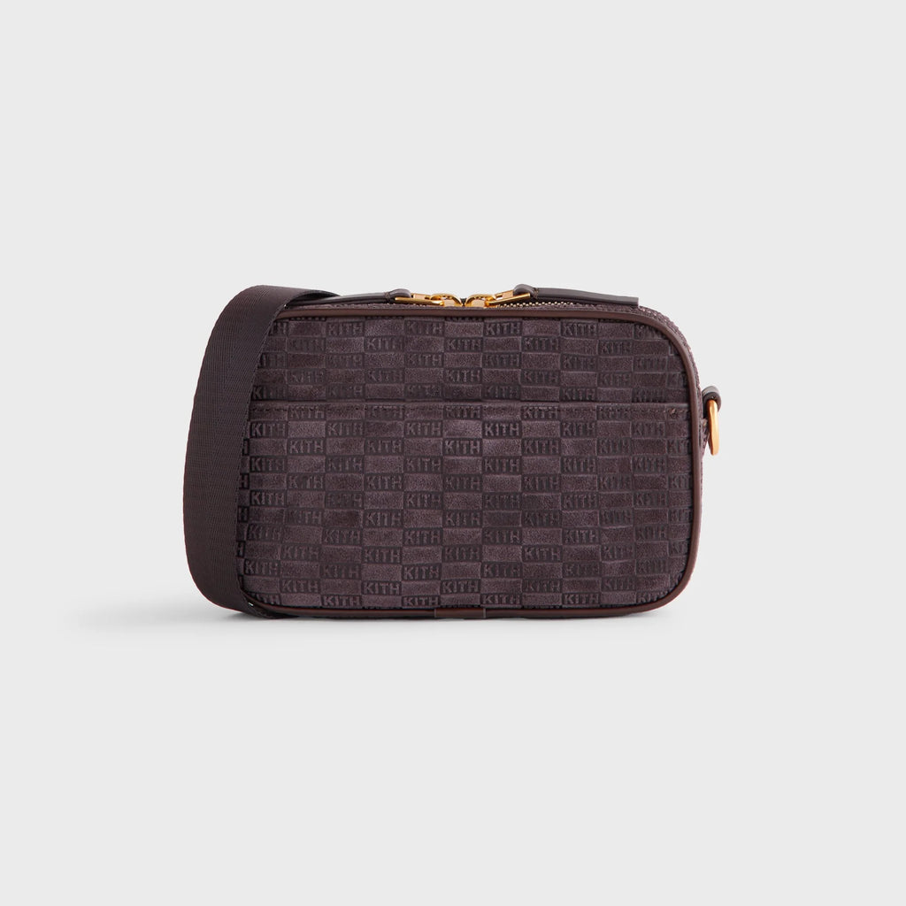 Kith Monogram Suede Crosswalk K20 Bag - Incognito