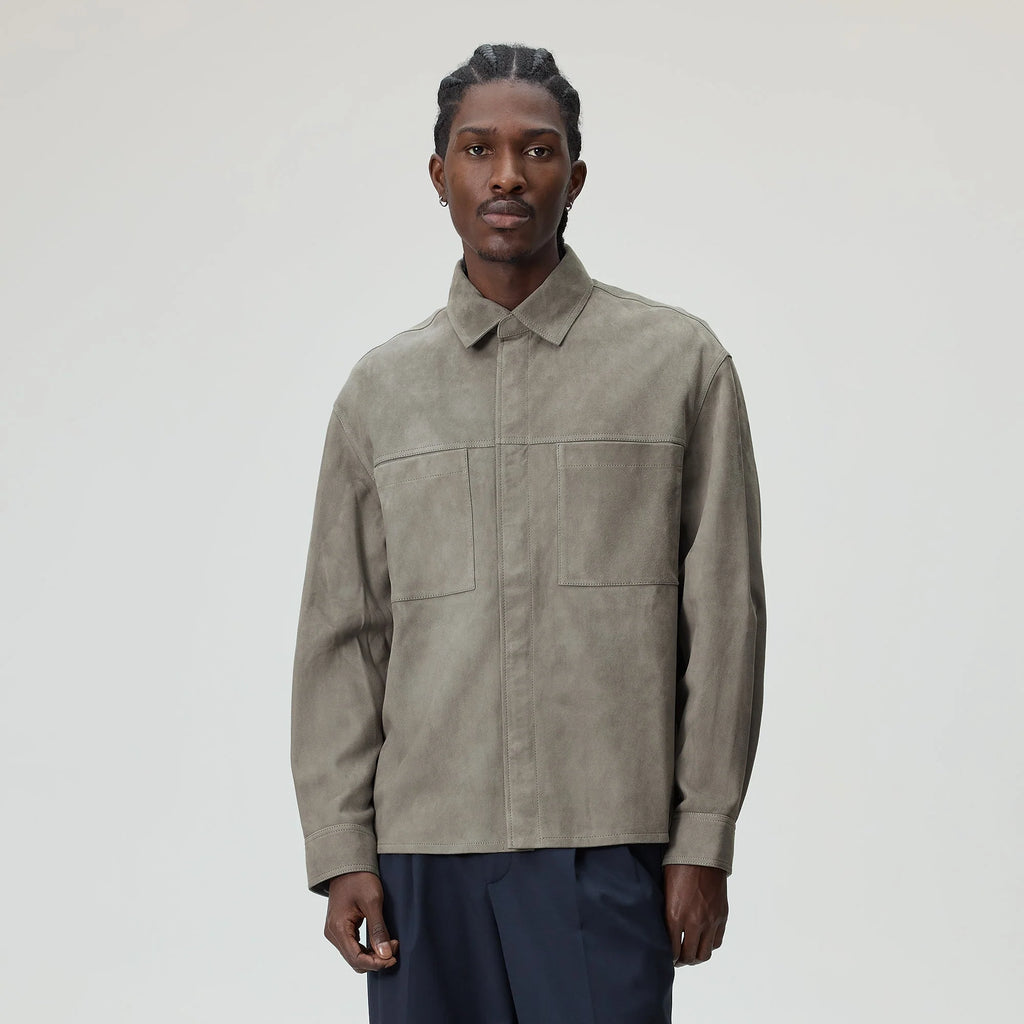 Kith Suede Ace Shirt - Slight