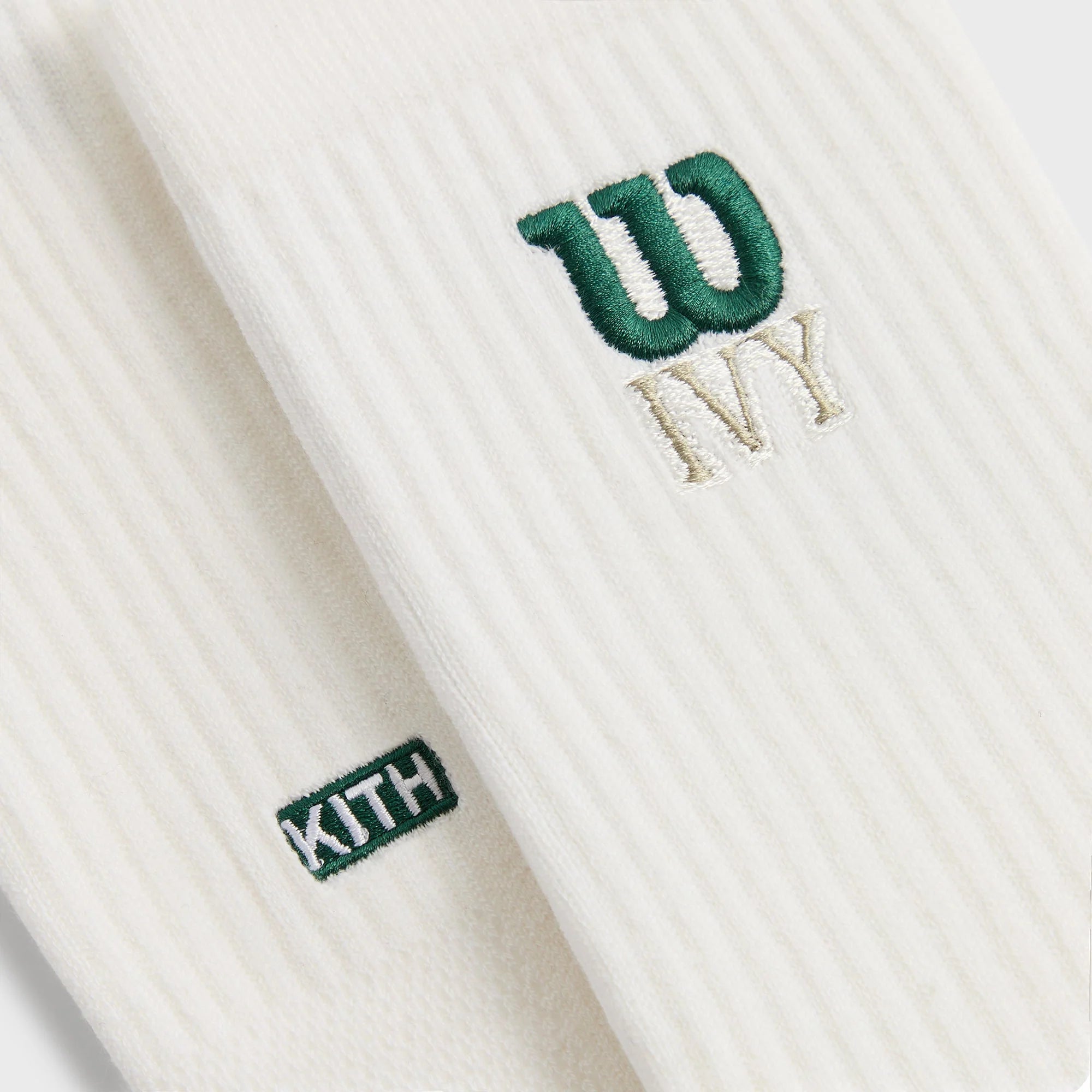 Kith Ivy for Wilson Performance Crew Socks - White