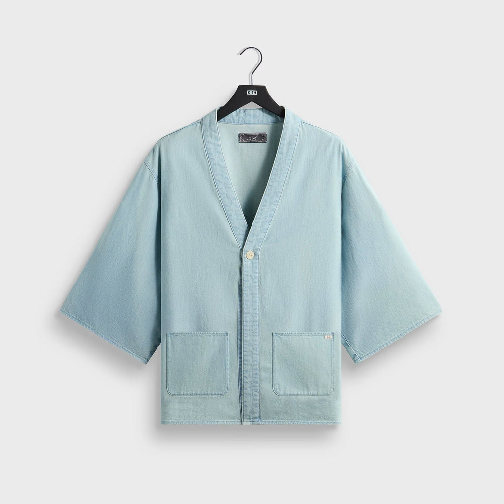 Kith Chambray Nanthan Shirt - Light Indigo