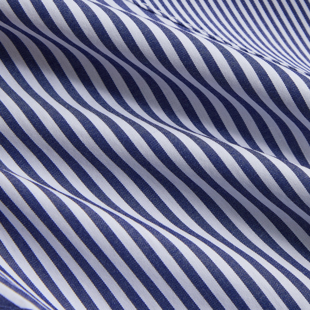Kith Poplin Stripe Turbo Short - Darkshore