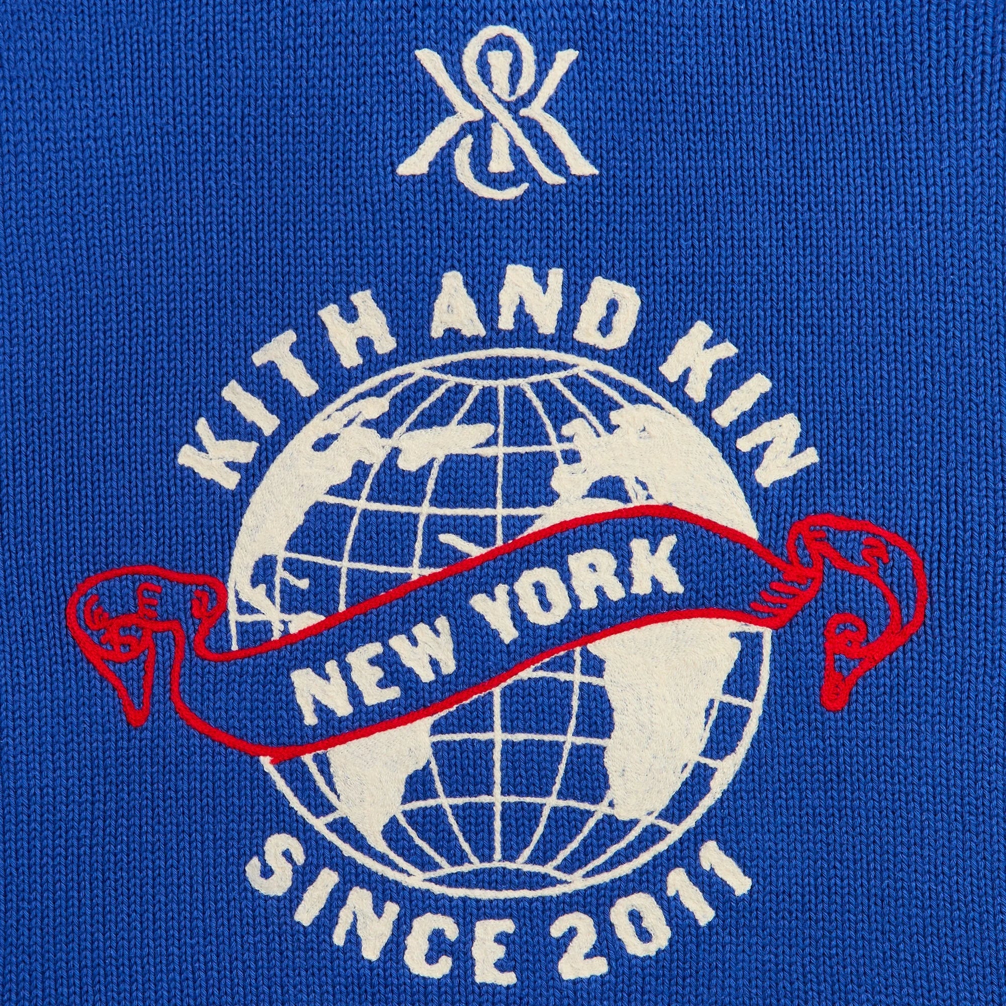 Kith Quarter Zip Wyona Sweater - Cyclone