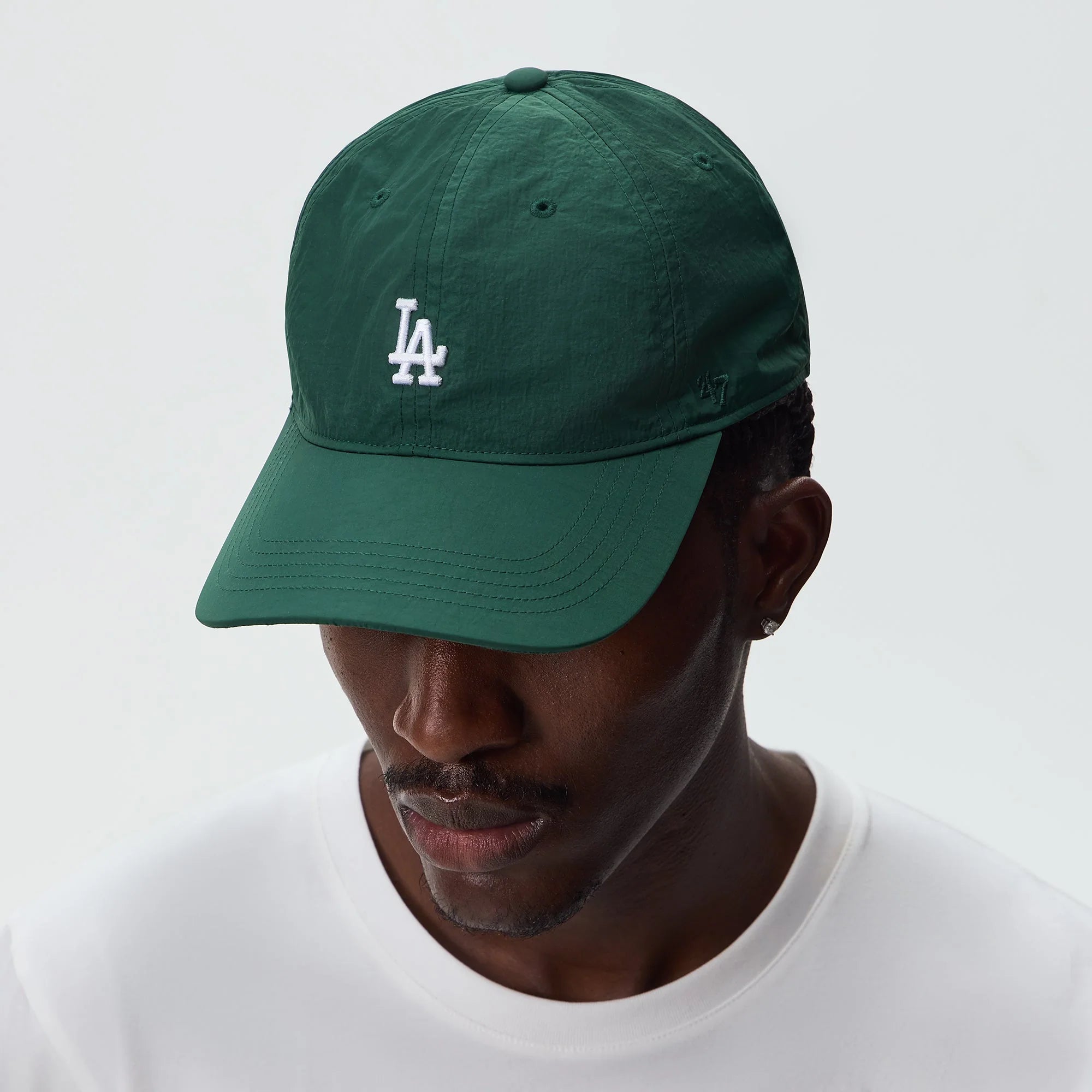 Kith & '47 for the Los Angeles Dodgers Nylon Mini Logo Brand Aaron Classic Cap - Stadium