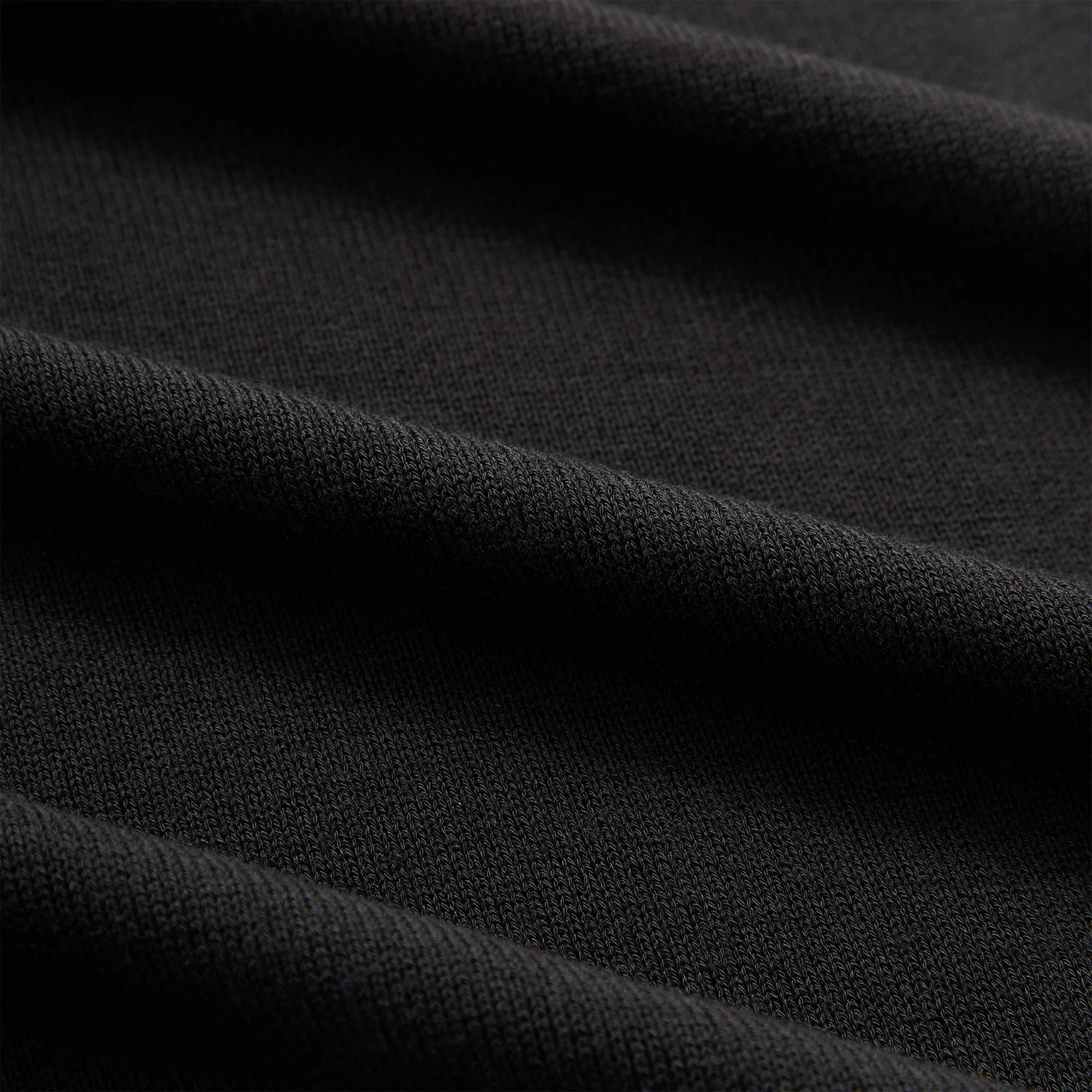 Kith Super Fine Viscose Knit Carrington Tee - Black