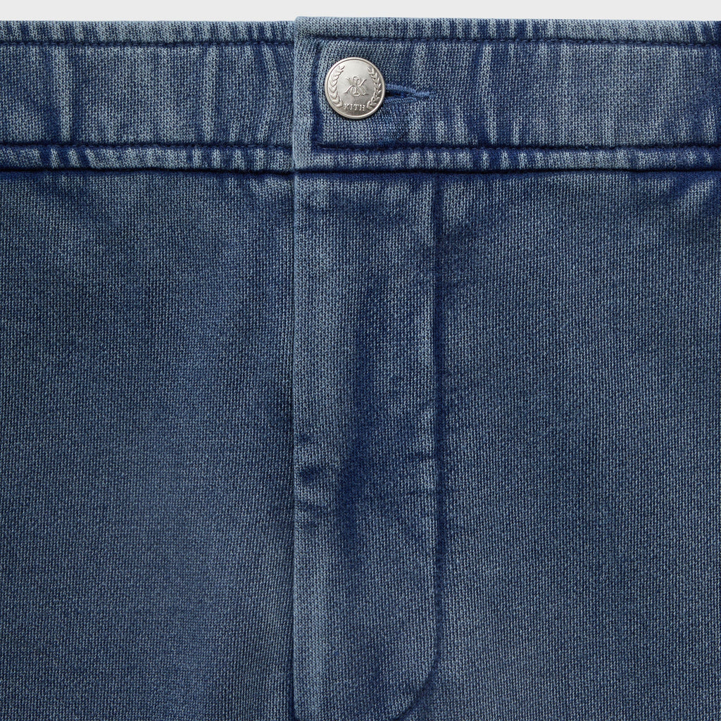 Kith Indigo Fleece Matias Pant - Vast