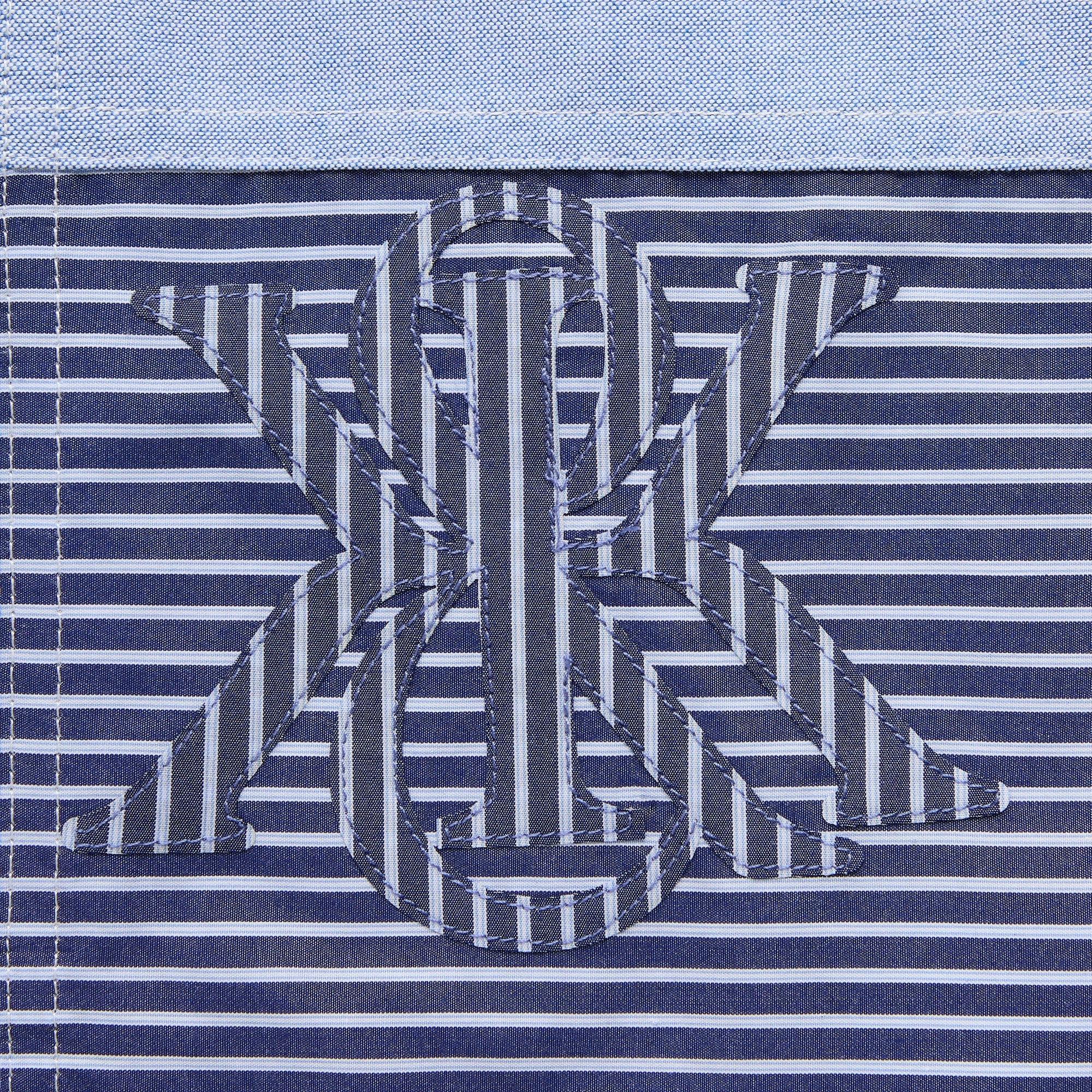 Kith Poplin Stripe Henson Shirt - Darkshore