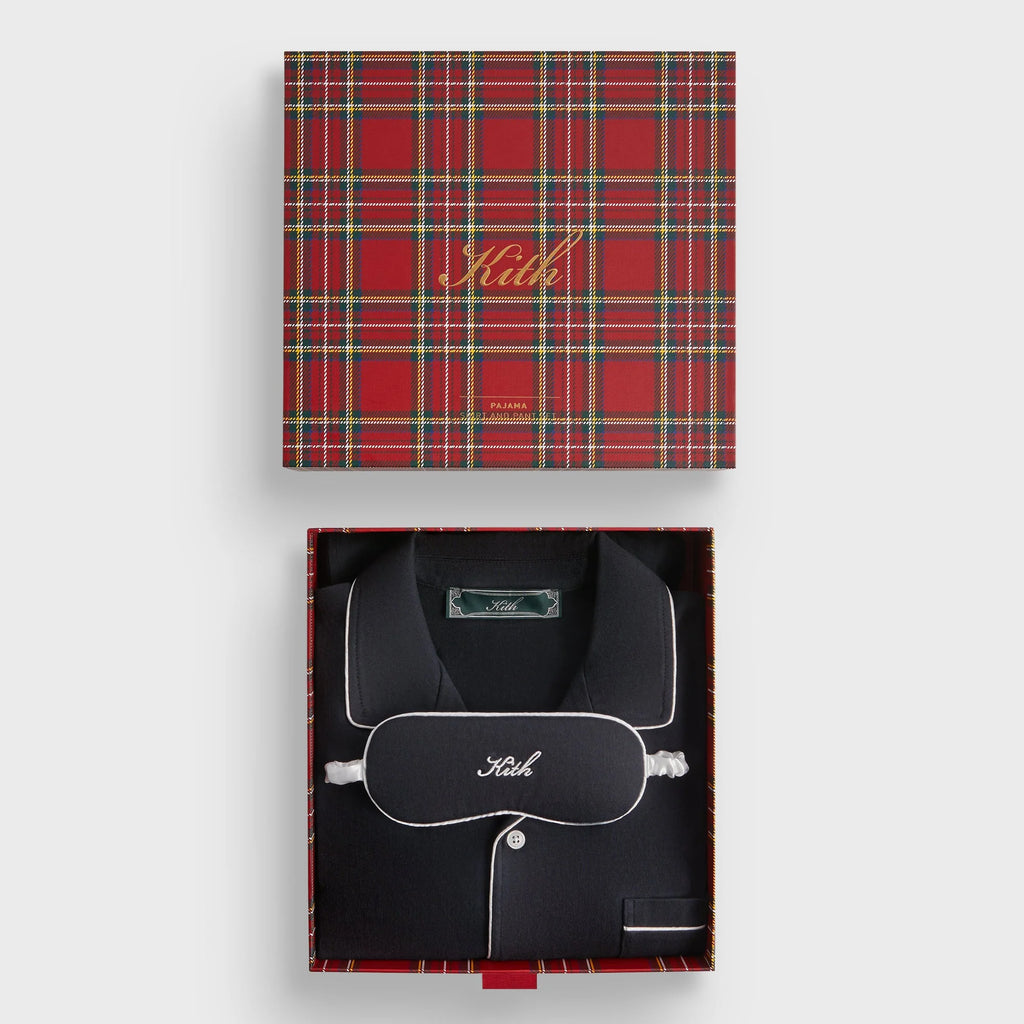 Kith Script Pajama Set - Black