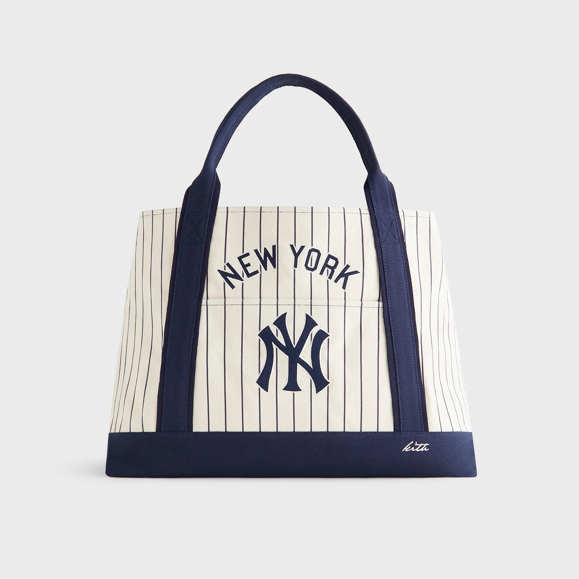 Kith for the New York Yankees Pinstripe Tote Bag - Sandrift
