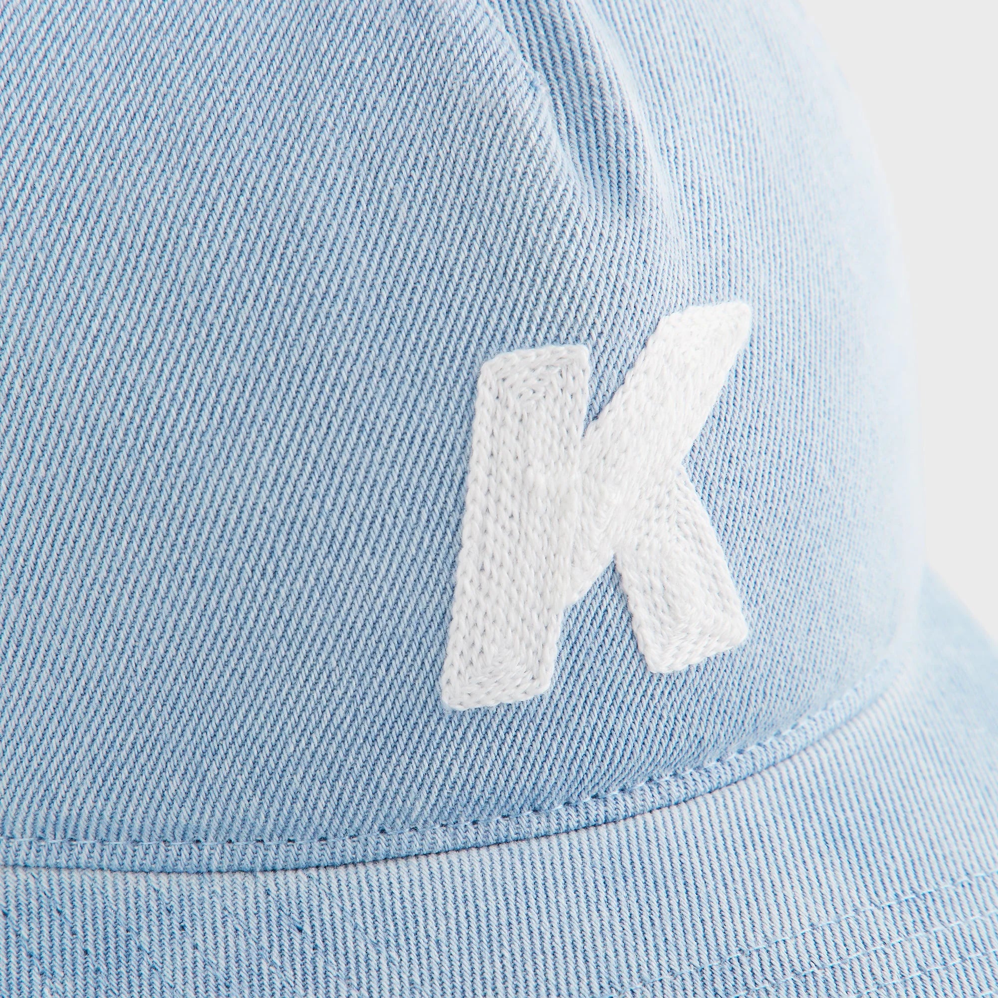 Kith Denim Bay Low Pinch Crown Snapback - Light Indigo