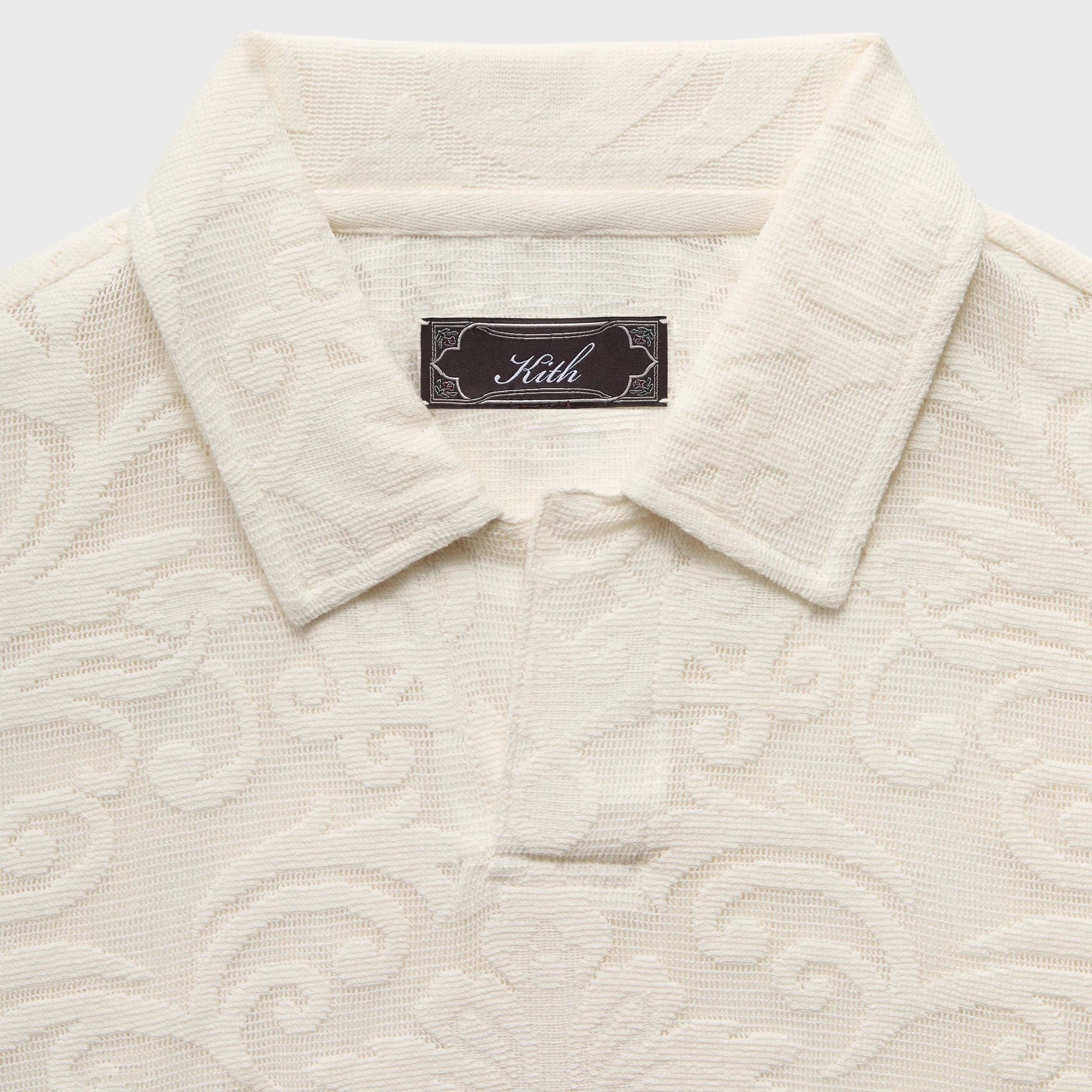 Kith Knit Lace Leo Polo - Sandrift