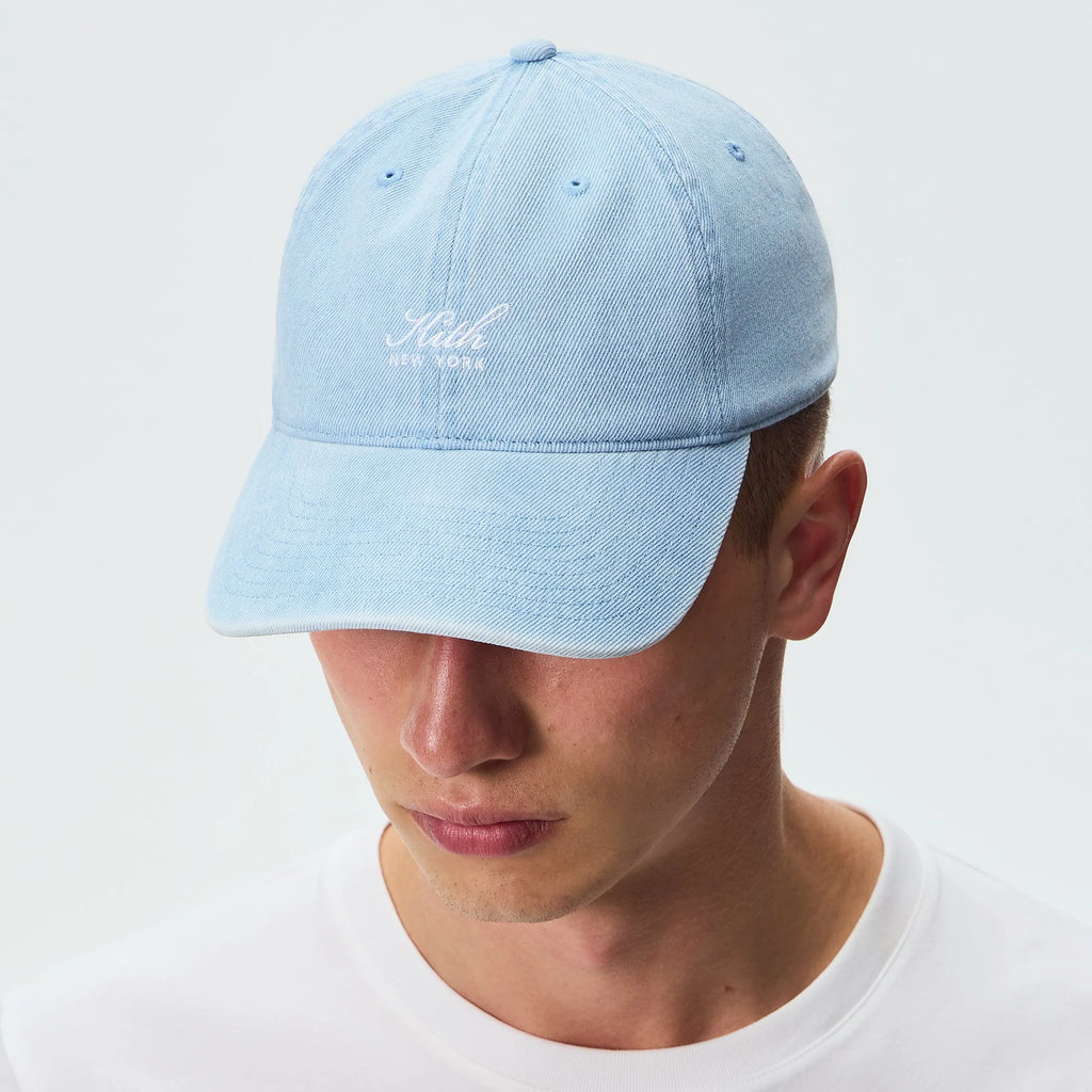 Kith Light Indigo Denim Classic Cap - Light Indigo
