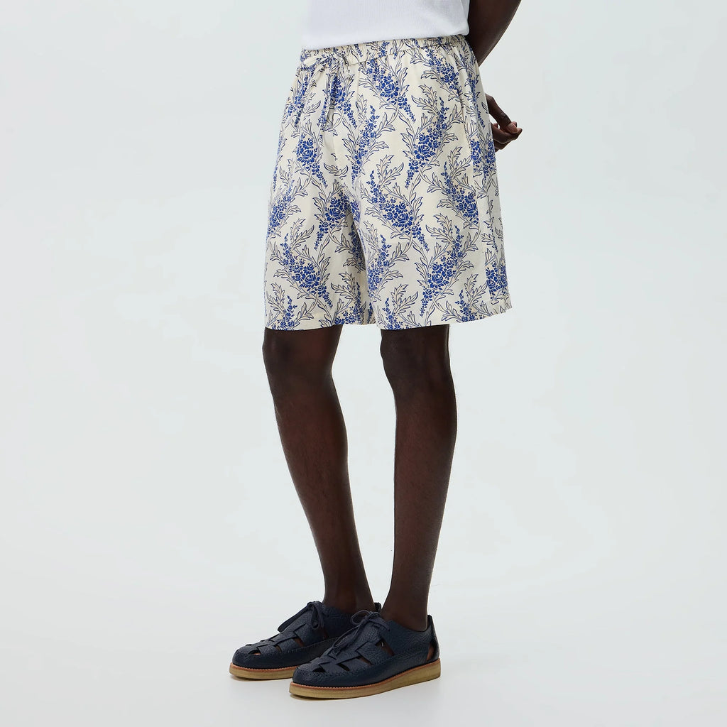 Kith Cupro Linen Curtis Short - Cyclone