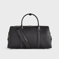 Kith Monogram Nylon Leather Duffle Bag - Black