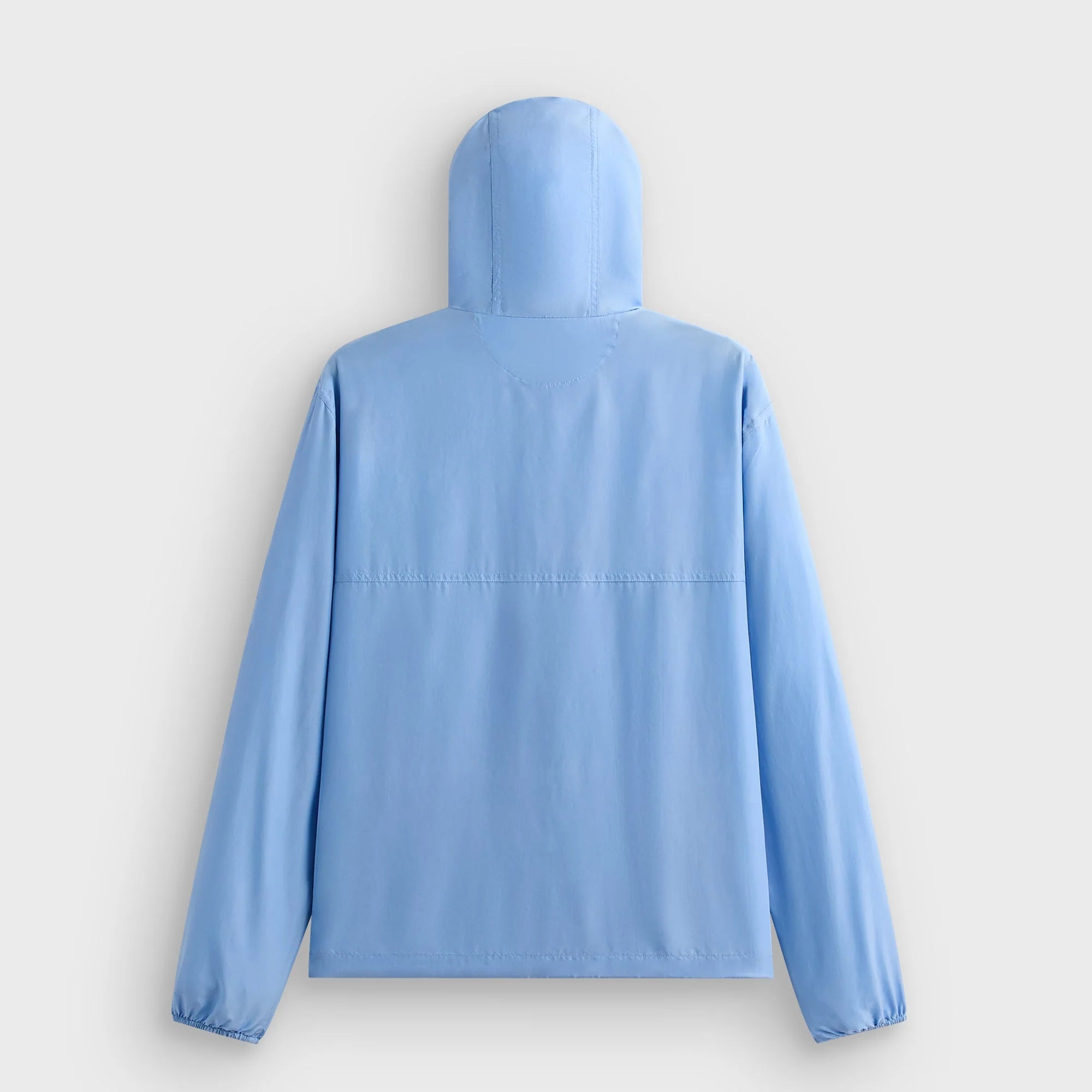 &Kin Washed Silk Habotai Quarter Zip Raj Jacket - Millstream
