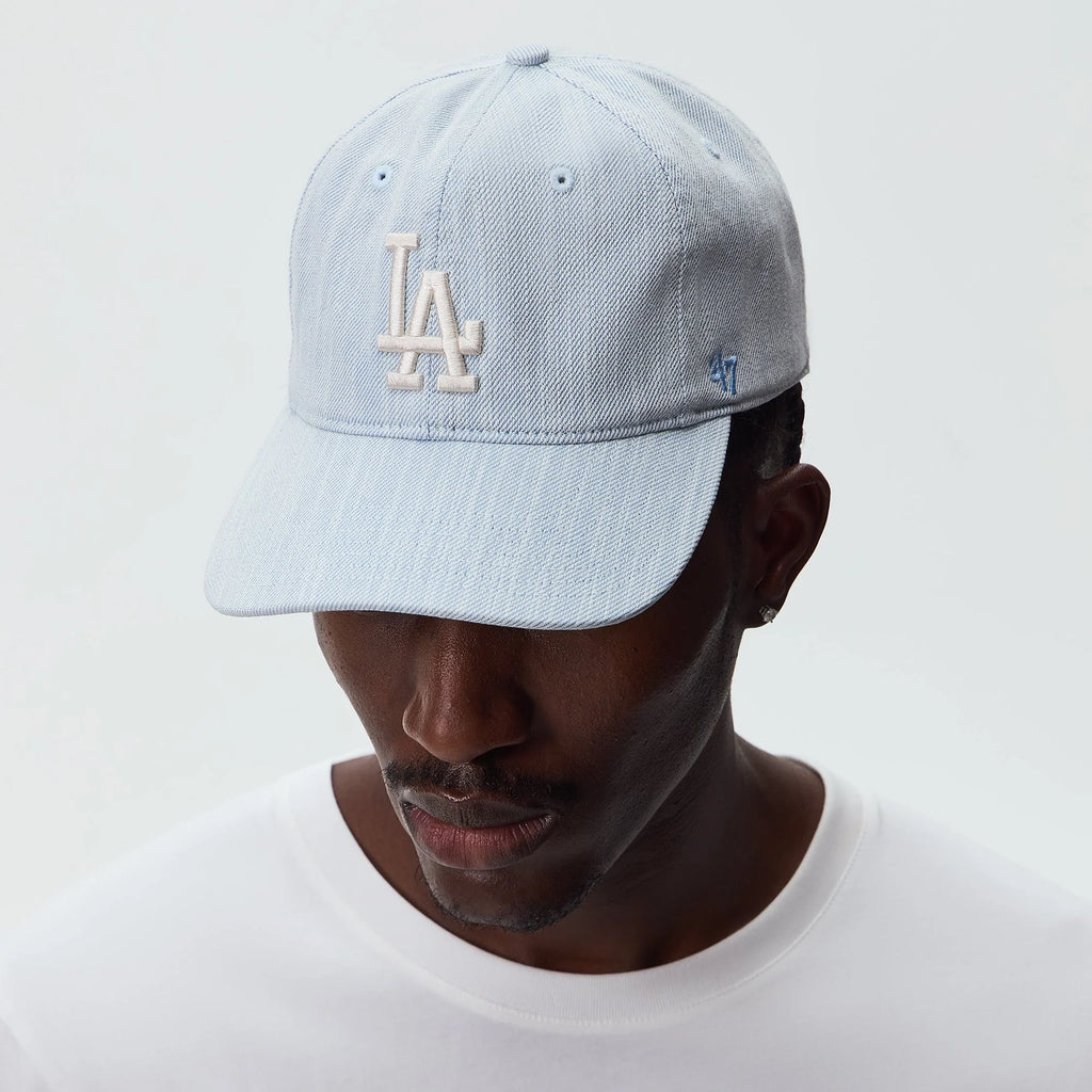 Kith & '47 for the Los Angeles Dodgers Denim Franchise LS Cap - Dream Indigo