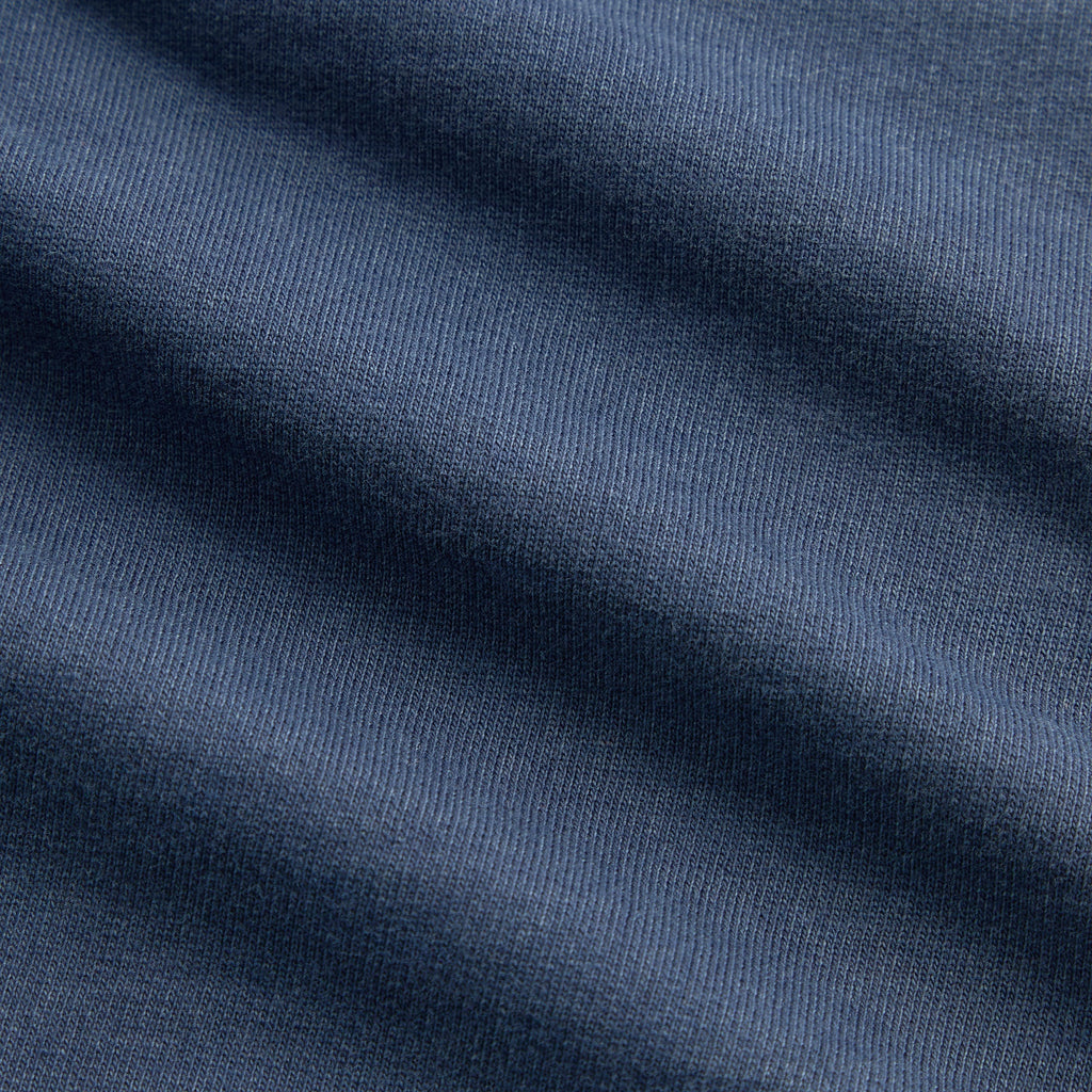 Kith Indigo Micro Fleece Curtis Short - Dark Indigo