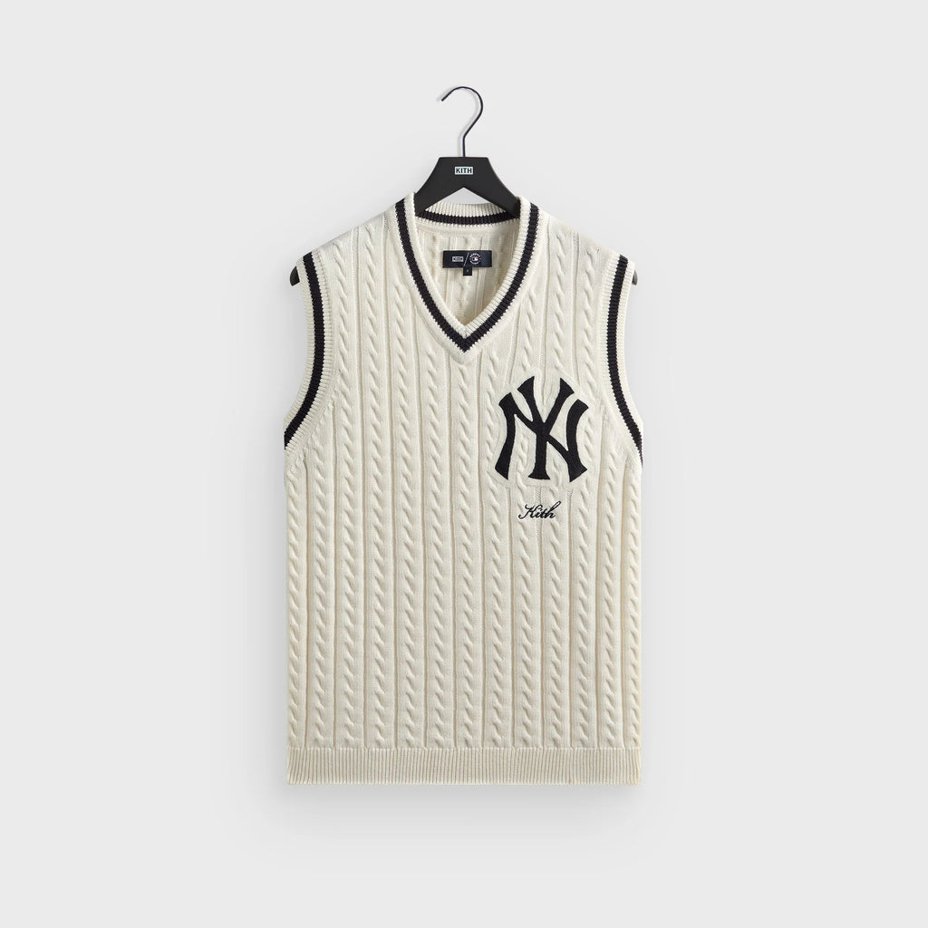Kith for the New York Yankees Aiken Vest - Sandrift