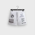 Kith New York To The World Curtis Short - Light Heather Grey