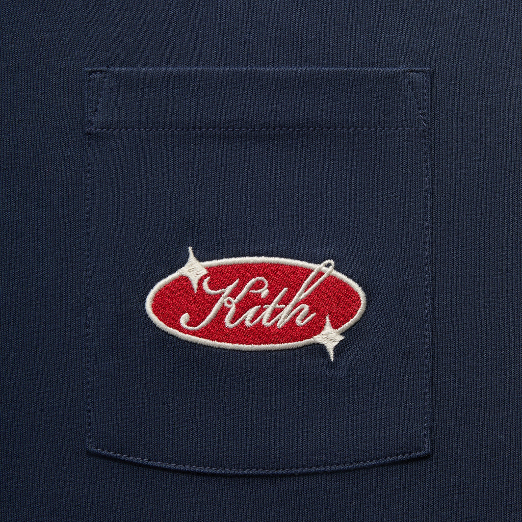 Kith Freeway Logo Pocket Tee - Nocturnal